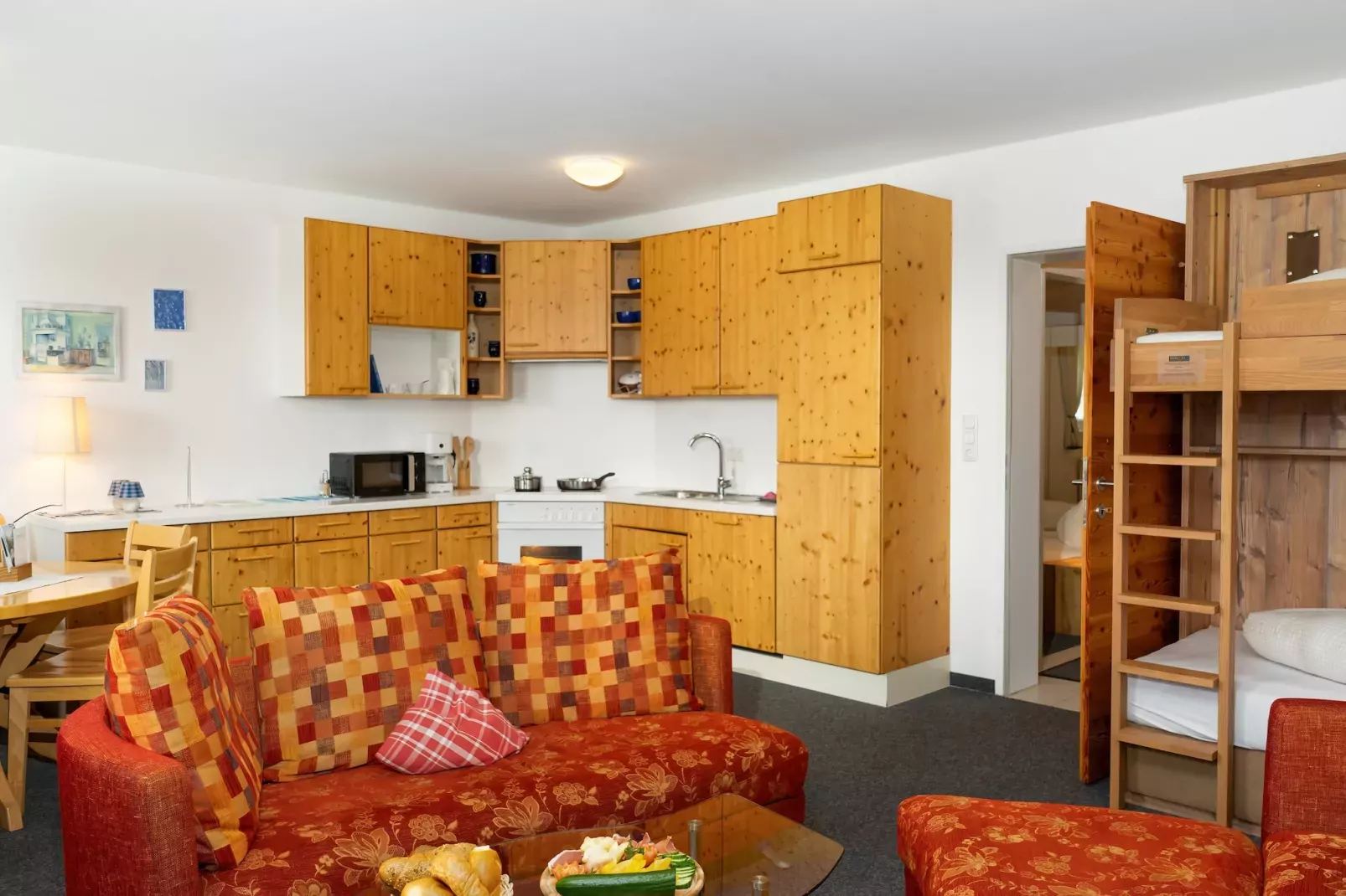 Naviser Hütte Wohnung Grünberg 144-Keuken