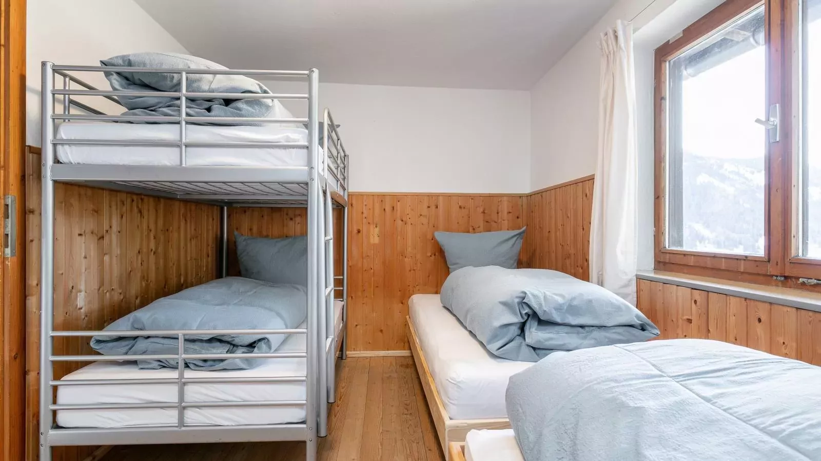 Sonnenhütte oben-Slaapkamer