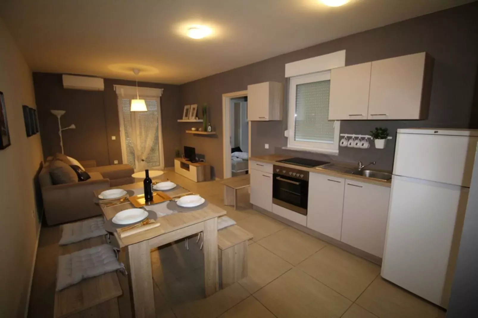 Apartments Sun-Mauro V-Keuken