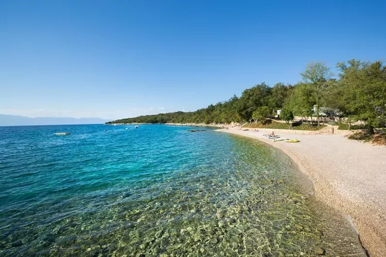 Aminess ATEA Camping Resort - Njivice - PREMIUM Holiday home 5 Pers 34m2-Waterzicht