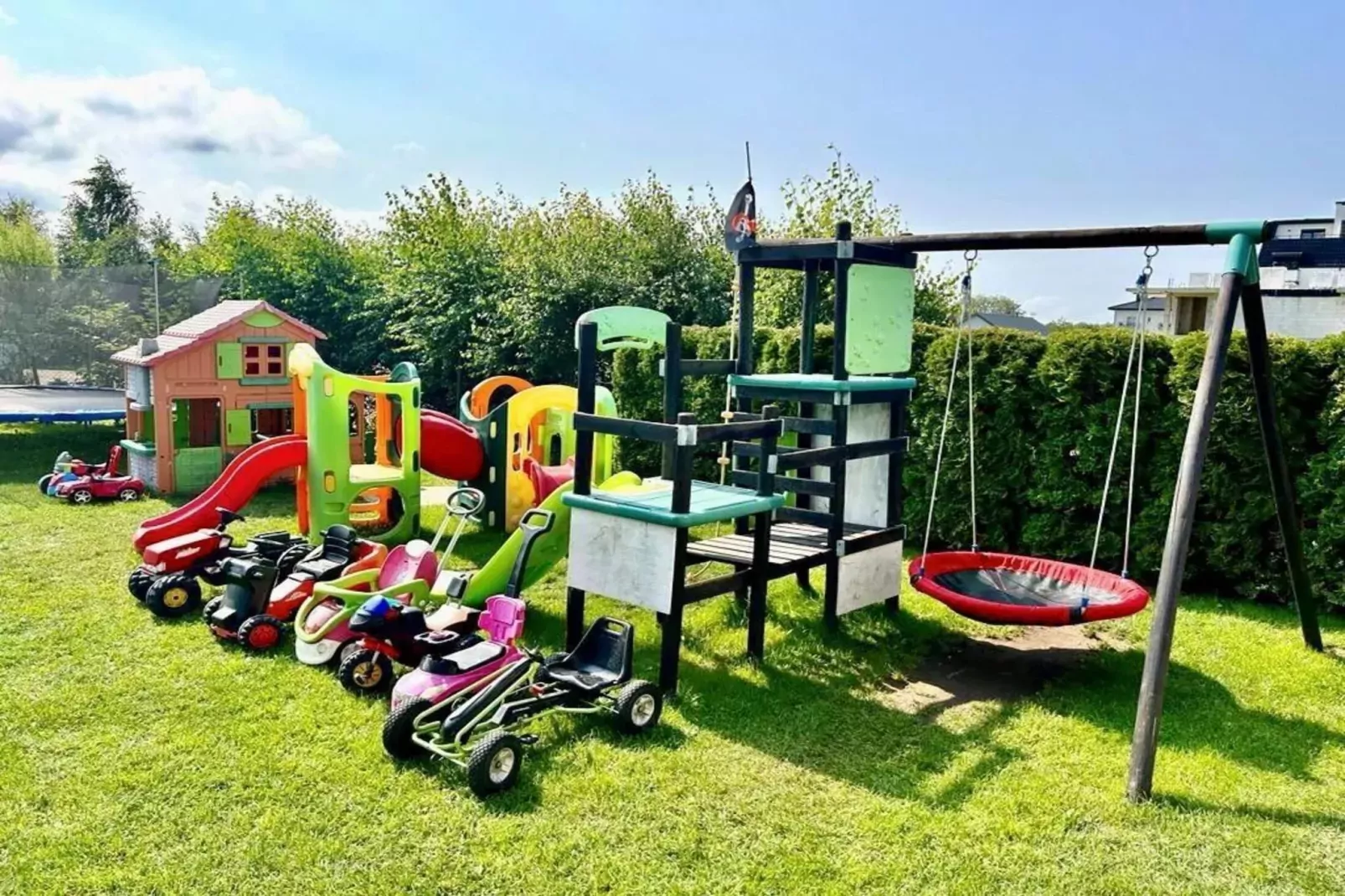 Domek STANDARD dla 4 osób Sarbinowo-Parkfaciliteiten