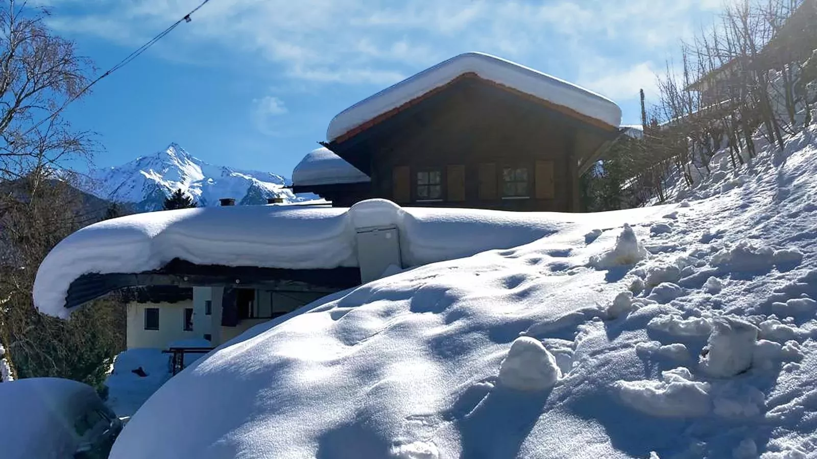 Pauls-Hütte-Uitzicht winter