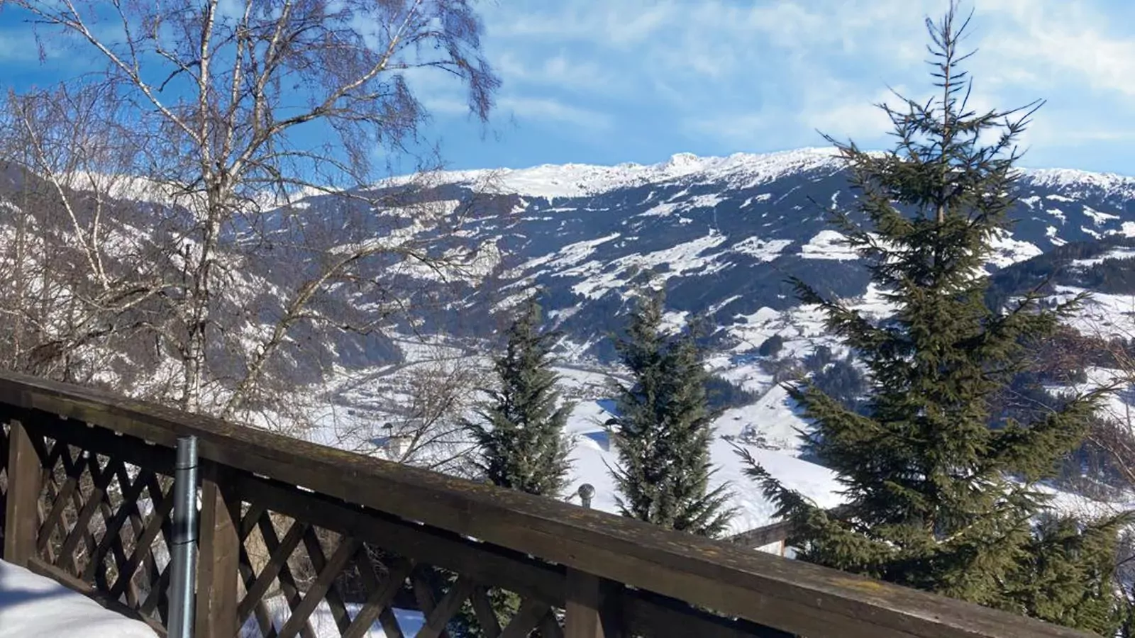 Pauls-Hütte-Uitzicht winter