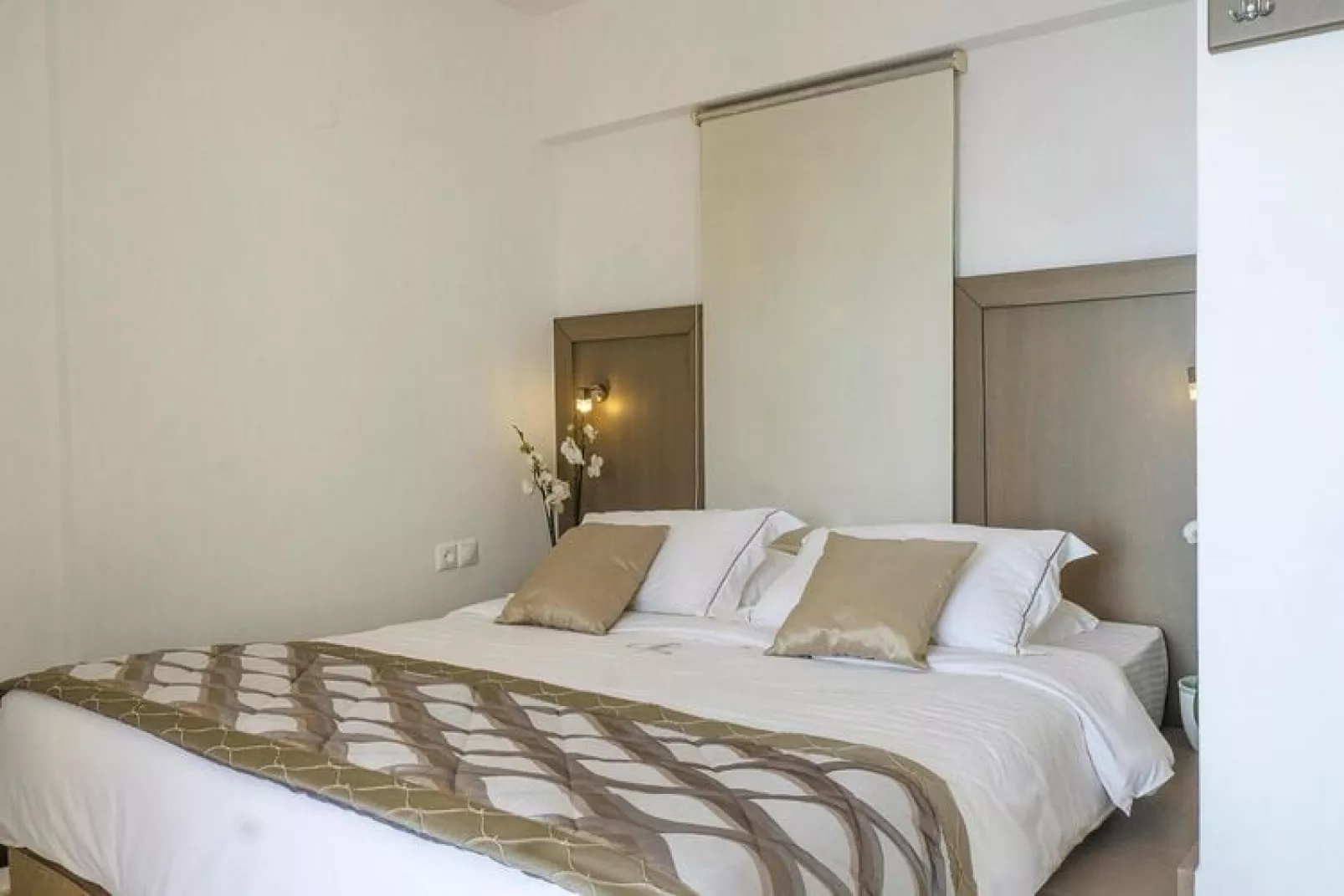 Holiday residence Acrotel Athena Villas, Elia Beach-Maisonette-Slaapkamer