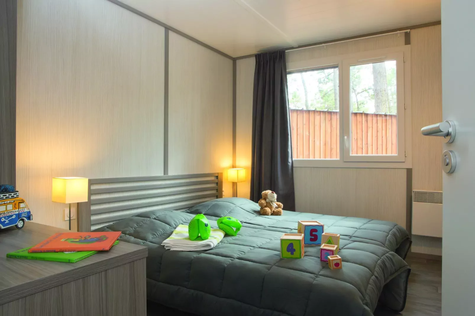 Lodge 4 Pièces 8 Personnes 2  bébés-Slaapkamer