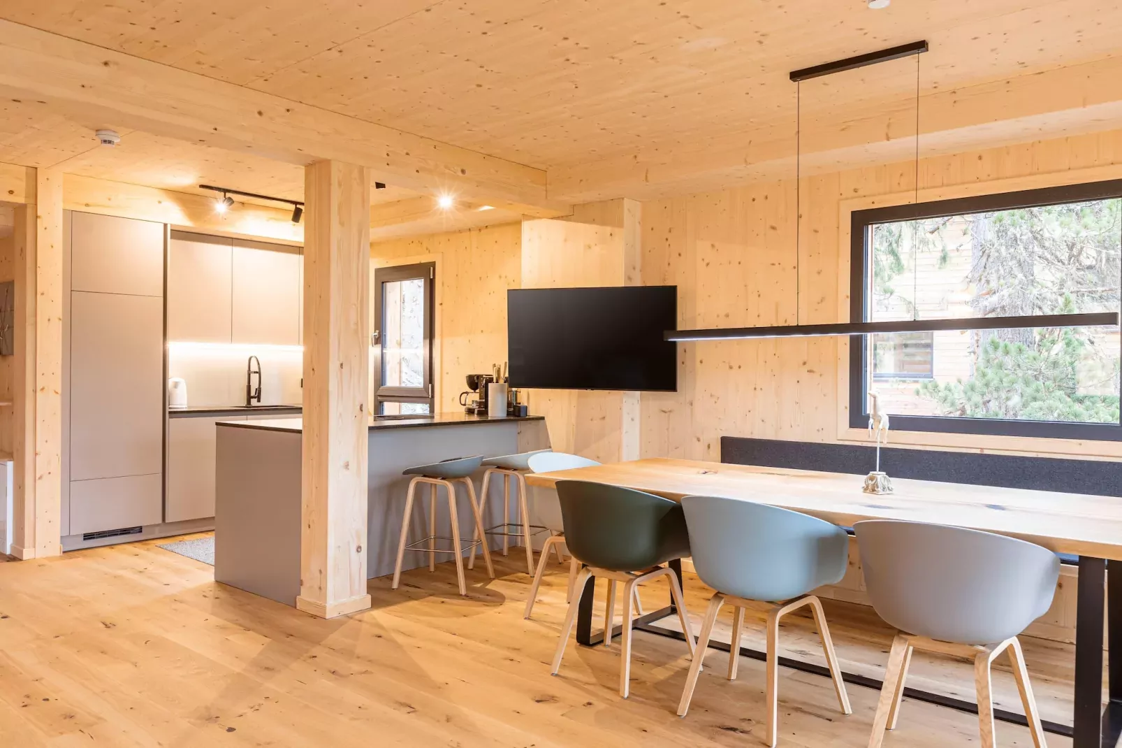 Naturchalets Turracher Höhe 15-Eetkamer