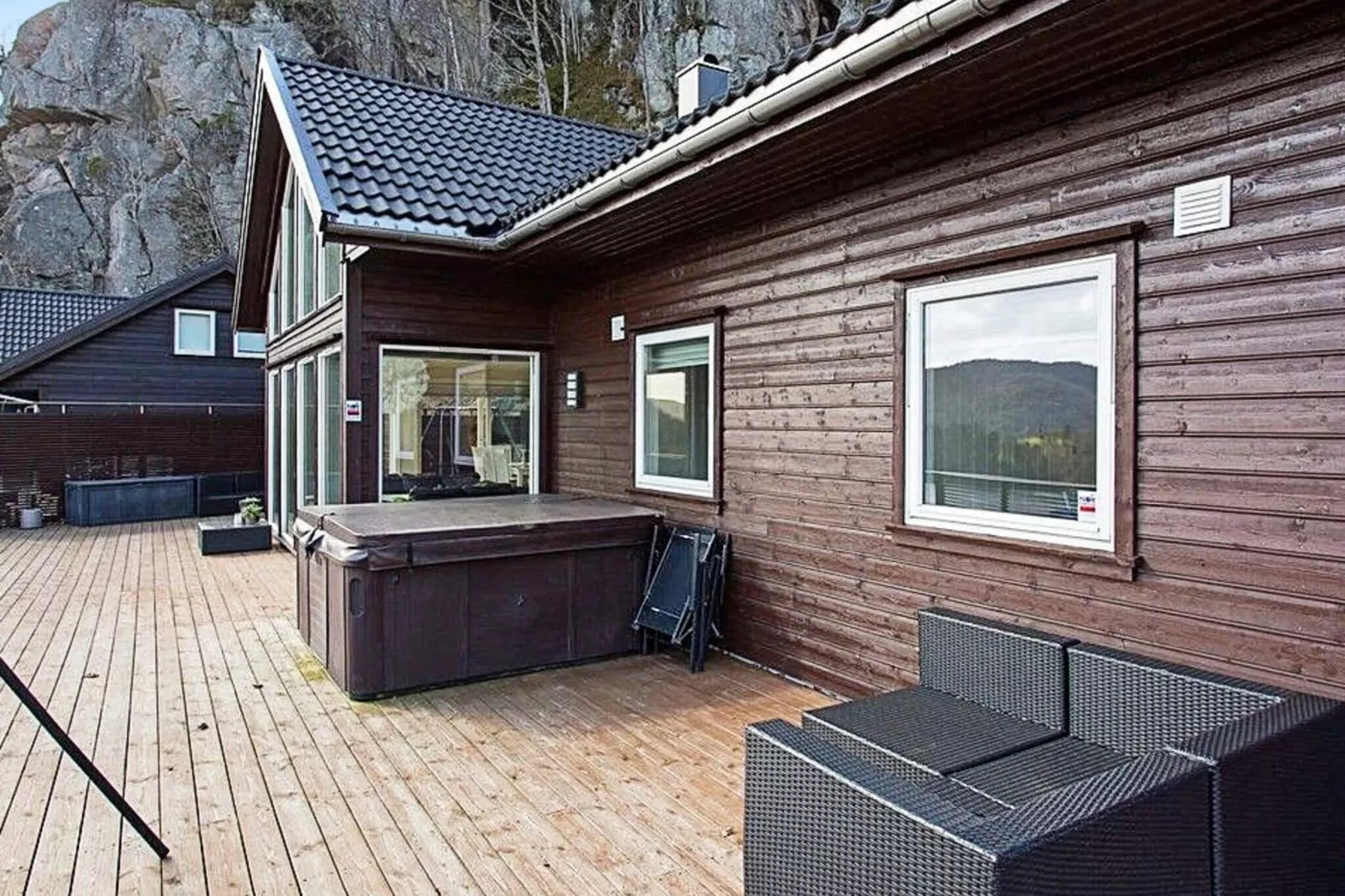 10 persoons vakantie huis in lyngdal-Buitenlucht