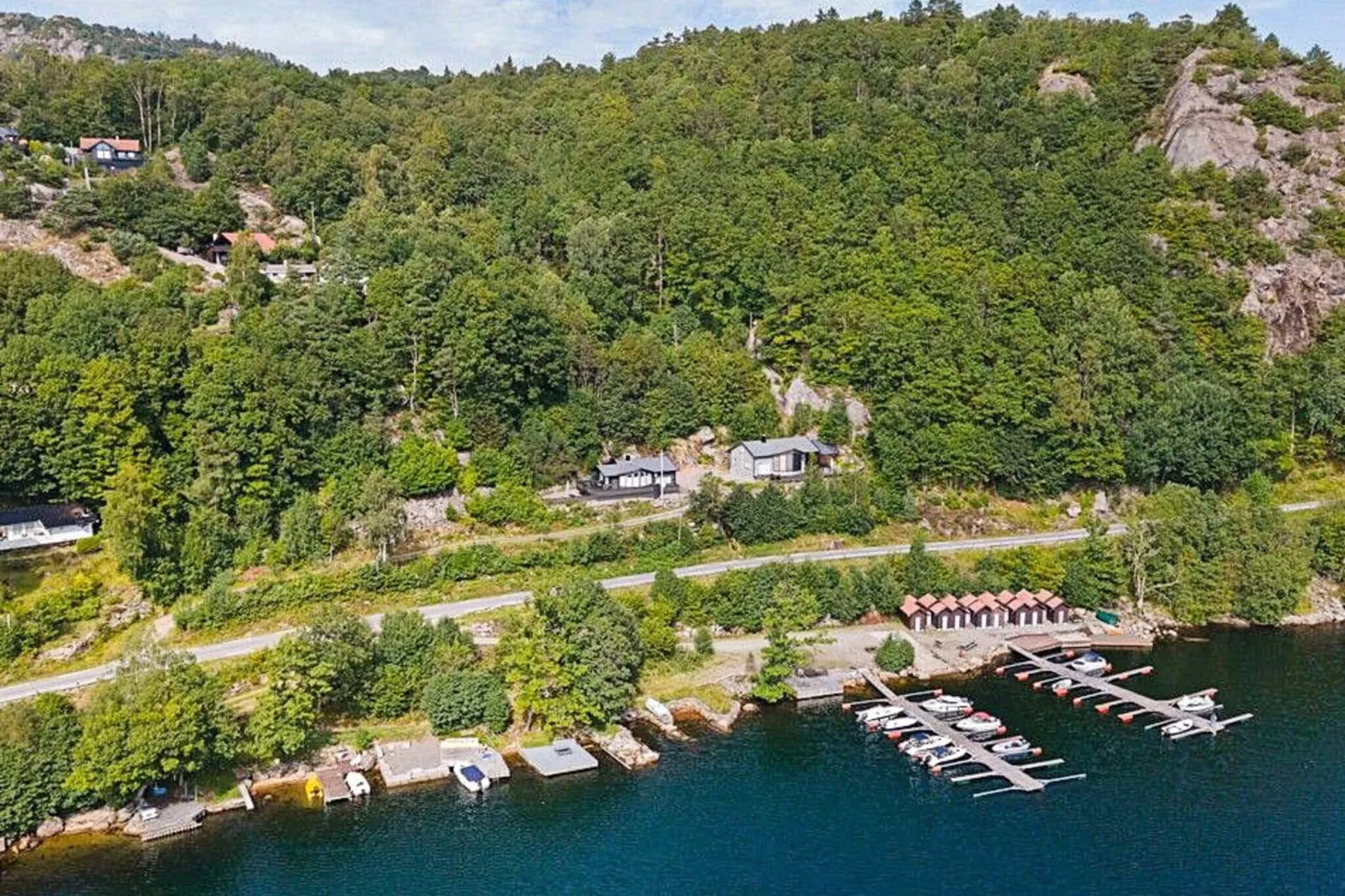 10 persoons vakantie huis in lyngdal-Buitenlucht