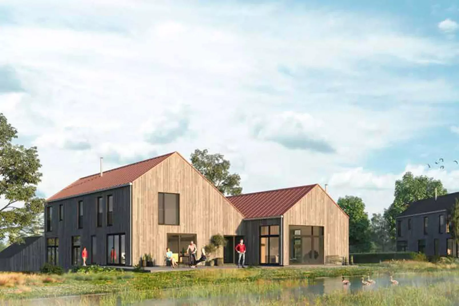Park Veerse Kreek 3-Gebieden zomer 1km