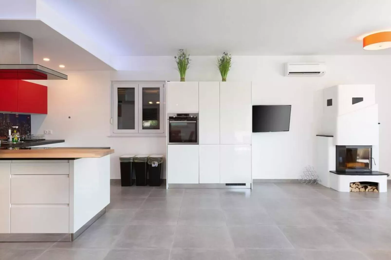 Villa Histra - Private Pool, Sea View, 5 Bedrooms-Keuken