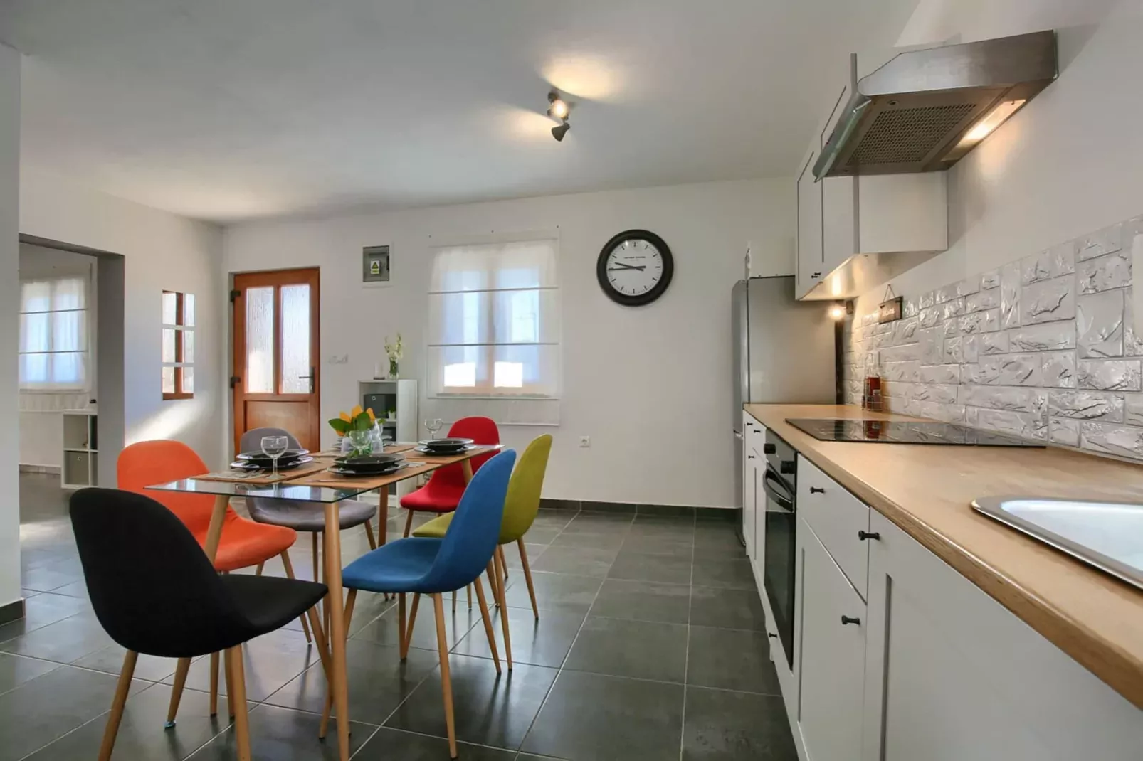 Holiday House Ulika with Private Pool-Keuken