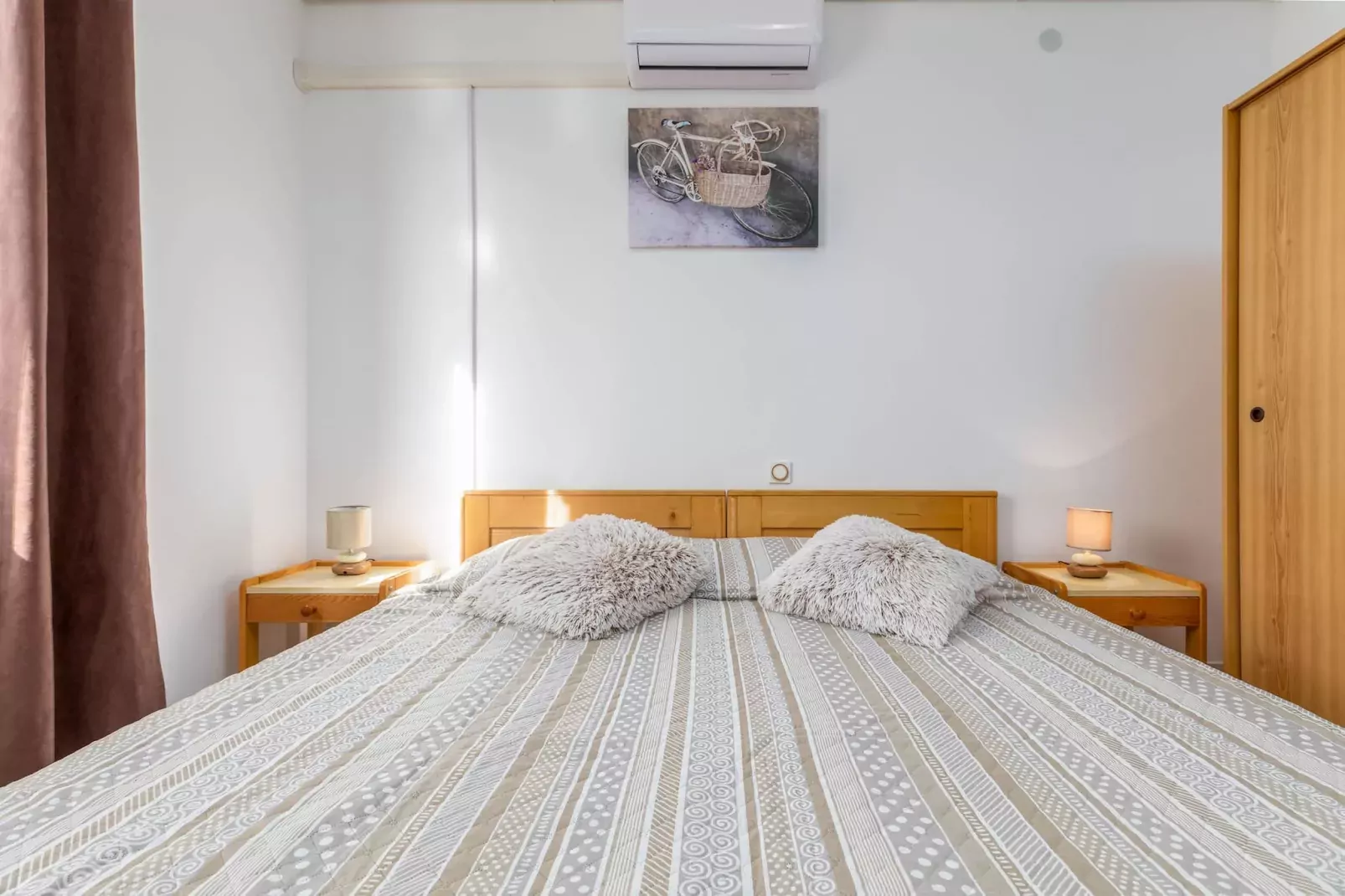 Kajfes A4 - One Bedroom Apartment with Terrace-Slaapkamer