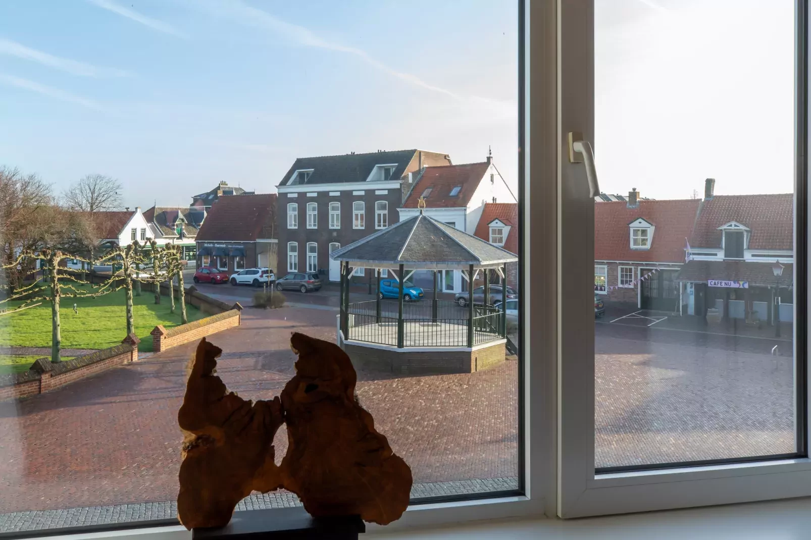 Groepsappartement Pleinzicht-Uitzicht zomer