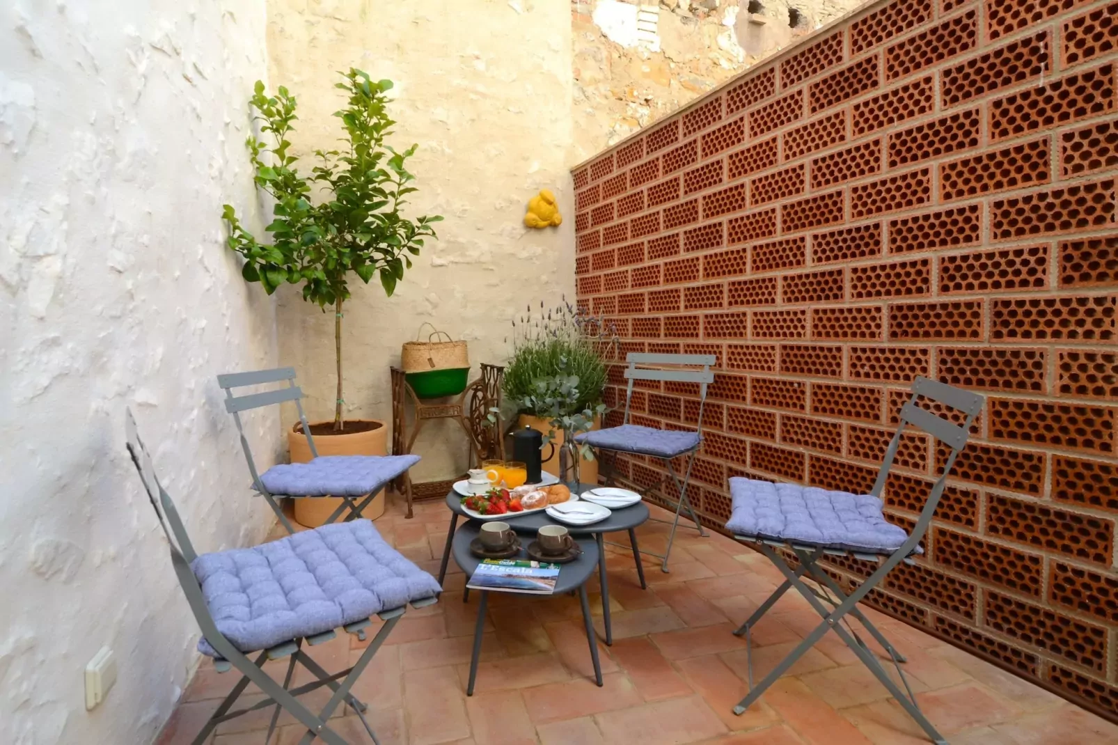 CASA ROSA DEL PORT-Terrasbalkon