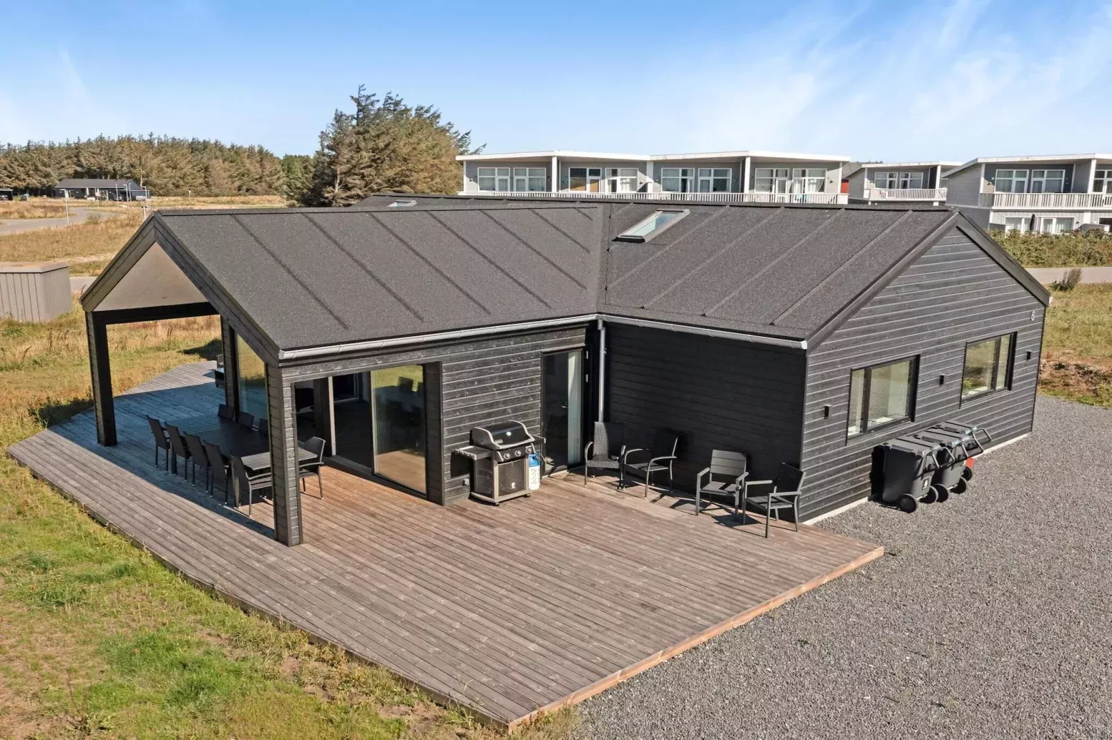 Vakantiehuis, 950m van zee-Buitenlucht