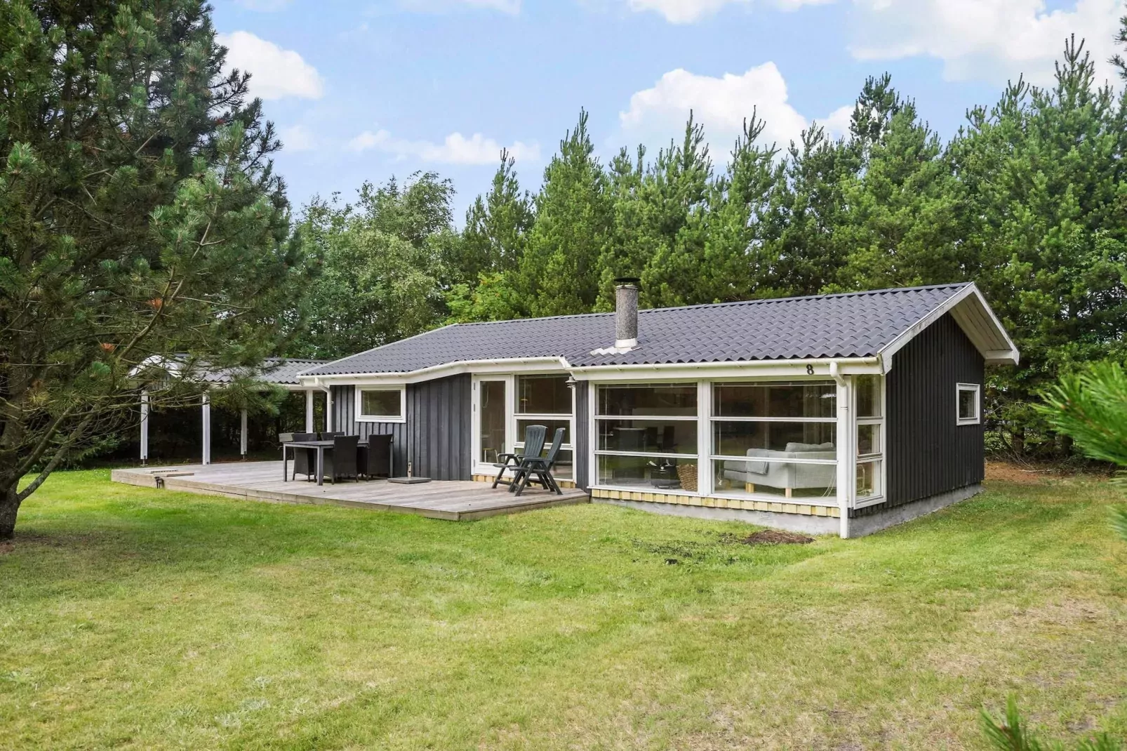Vakantiehuis met ruime tuin