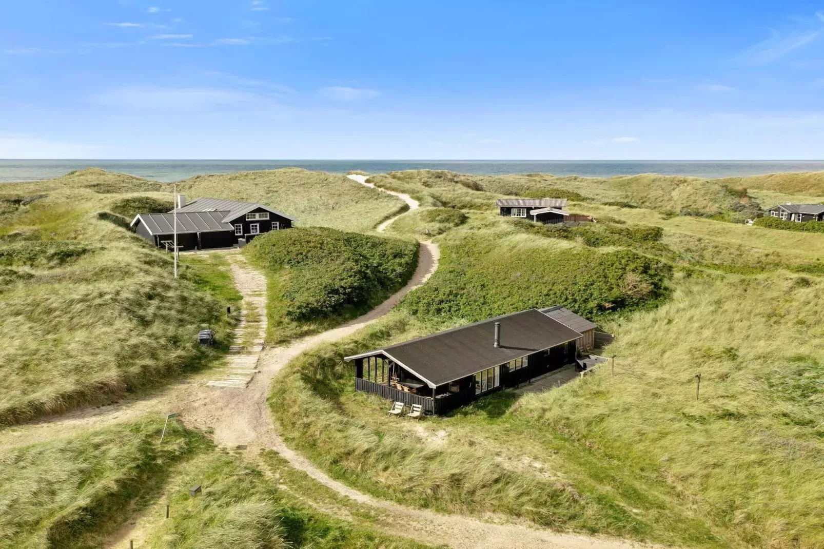 Vakantiehuis in Lokken met uitzicht-Buitenlucht