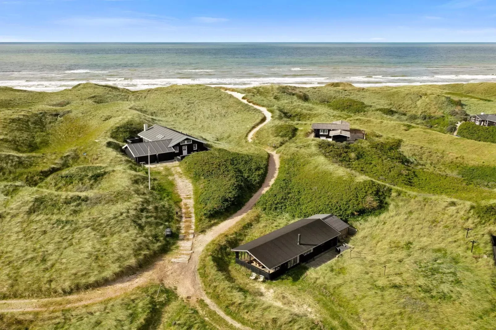 Vakantiehuis in Lokken met uitzicht-Buitenlucht