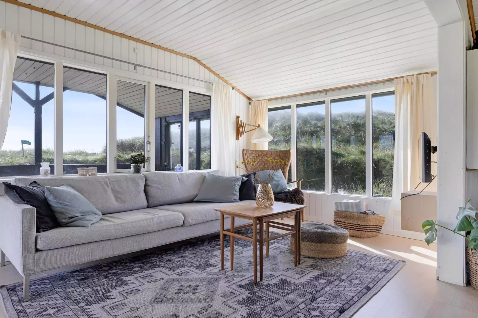 Vakantiehuis in Lokken met uitzicht-Binnen
