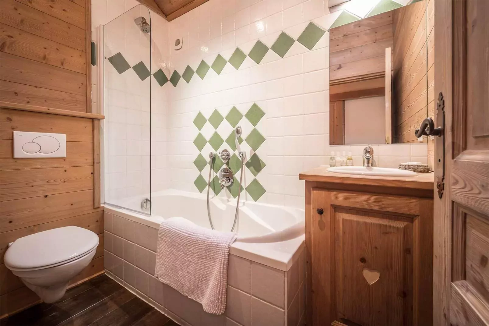 Chalet Silvana-Badkamer