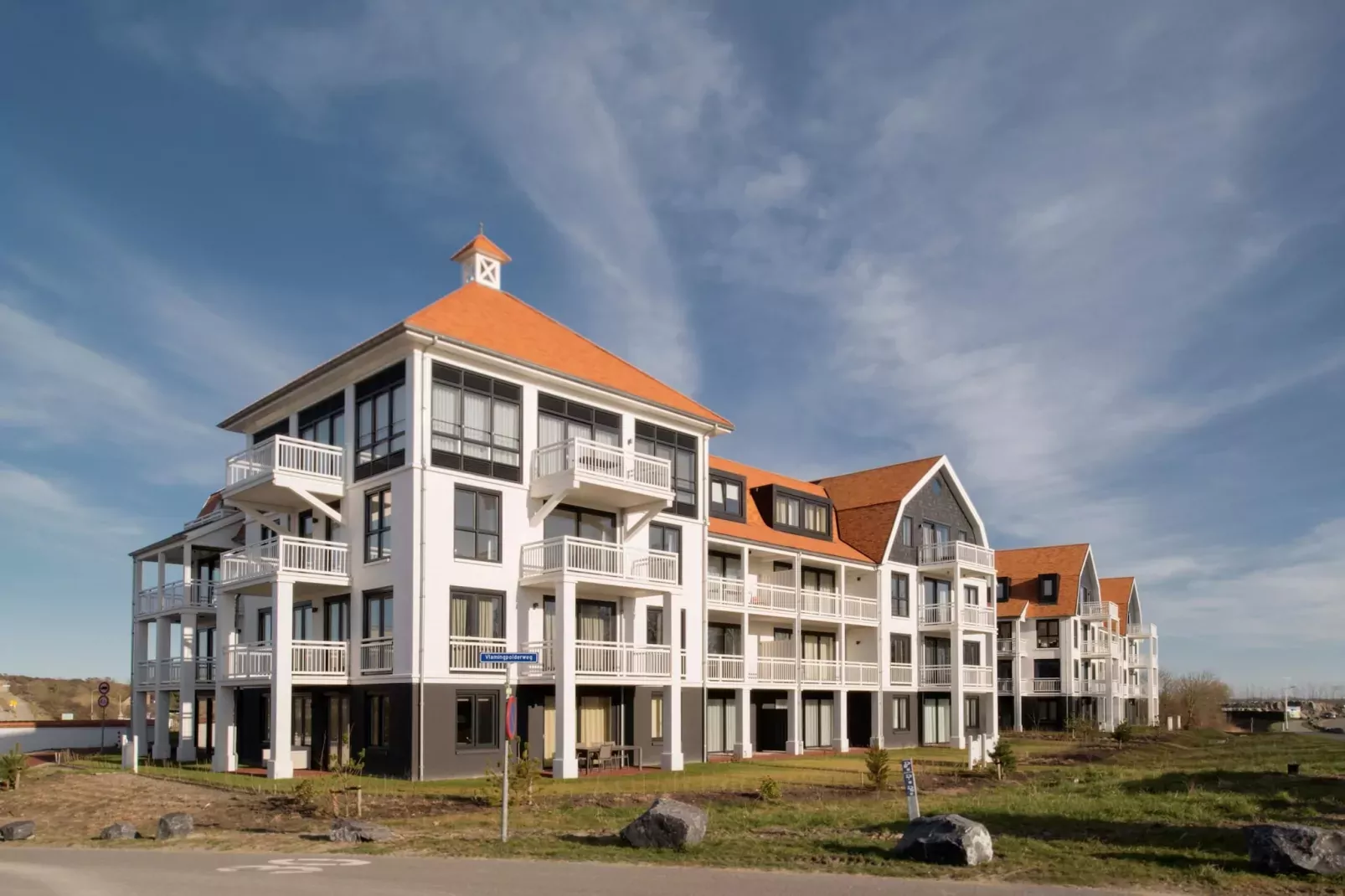 Penthouse Duinhof-Buitenkant zomer