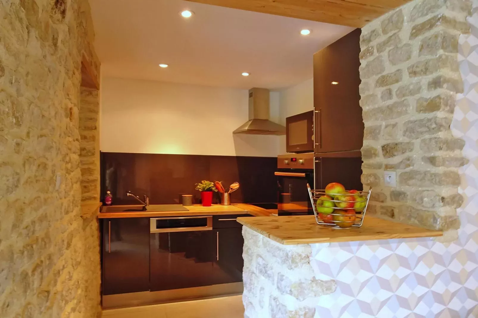 Semi-detached house Brucheville-Keuken