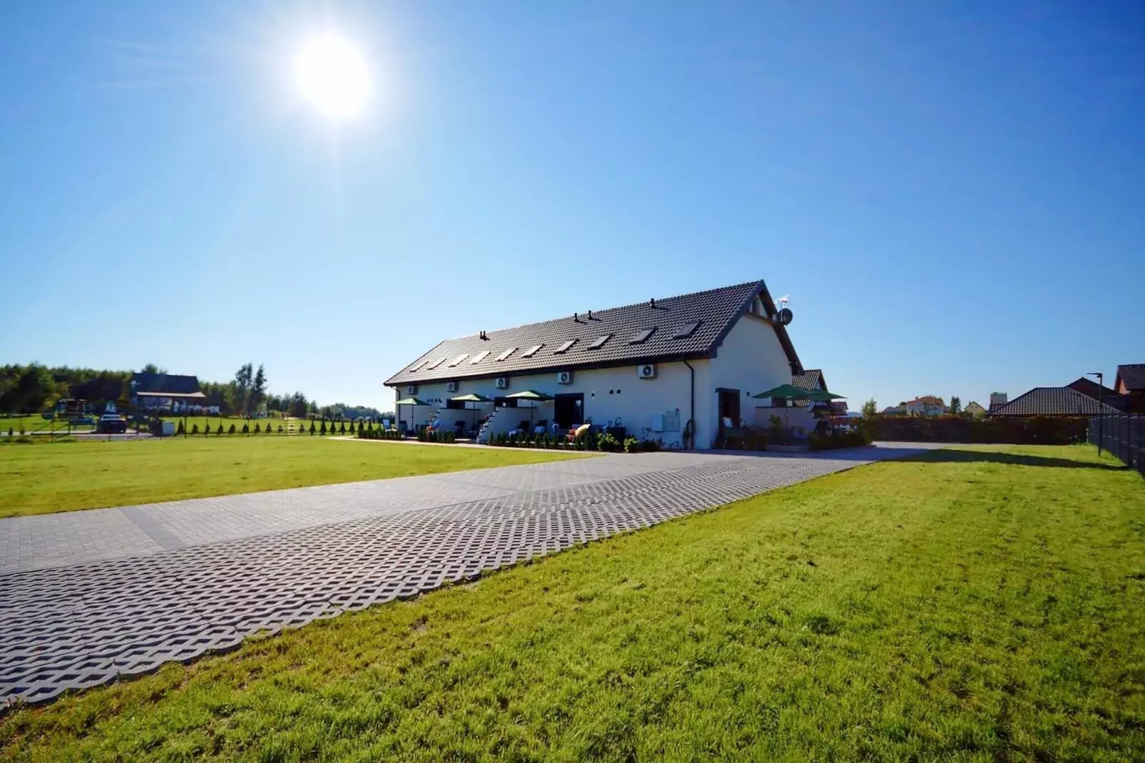 Apartament nr 1 Mielenko-Buitenkant zomer