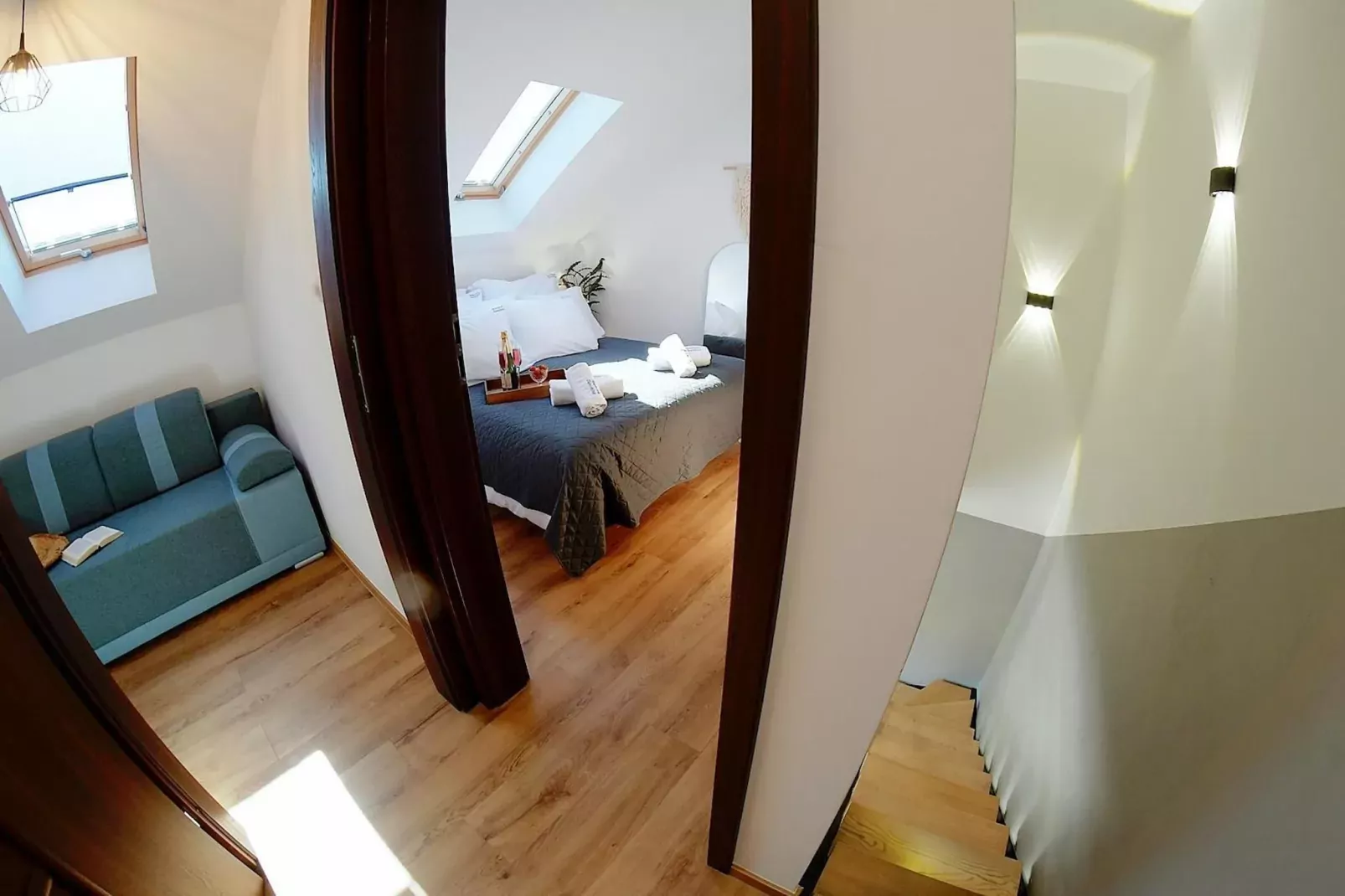 Apartament nr 1 Mielenko-Slaapkamer