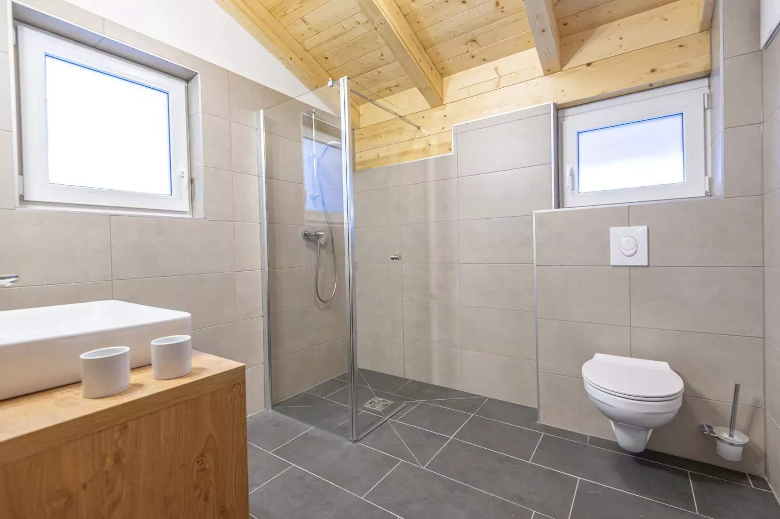 Comfort Chalet-Badkamer