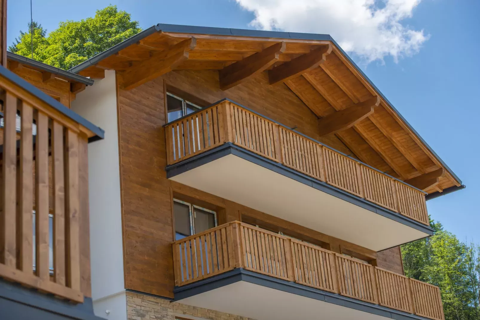 Superior Chalet-Buitenkant zomer