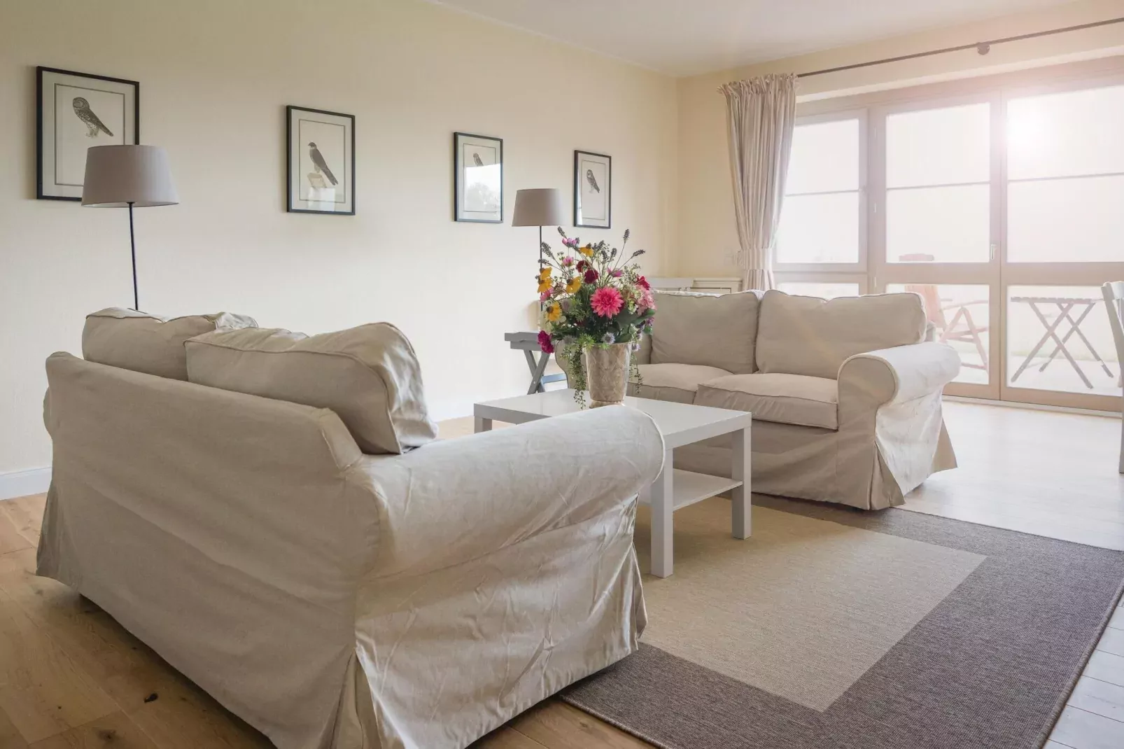 Fewo Bellevue 1 SZ-Woonkamer