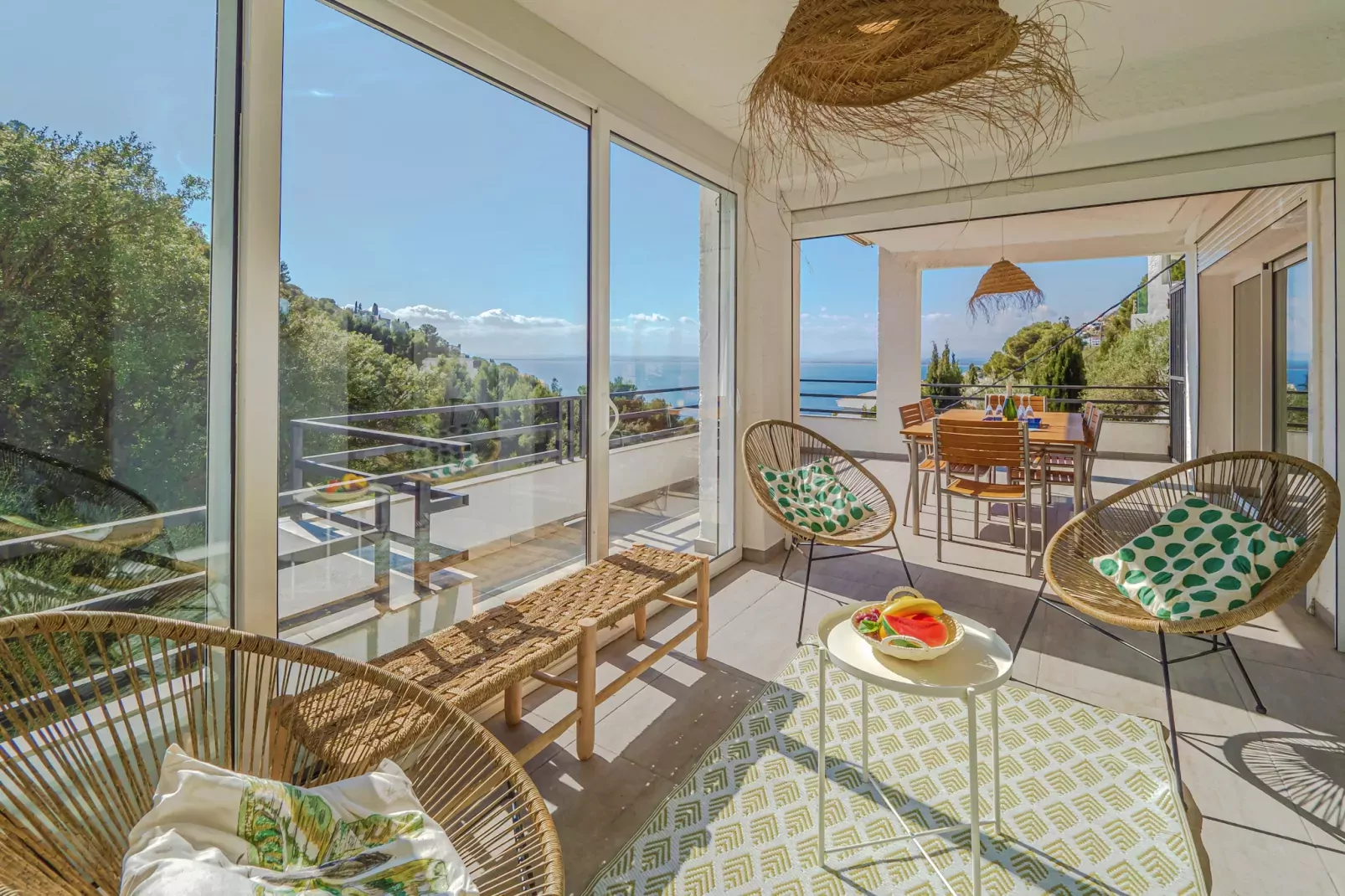 VILLA ESMERALDA Canyelles-Terrasbalkon