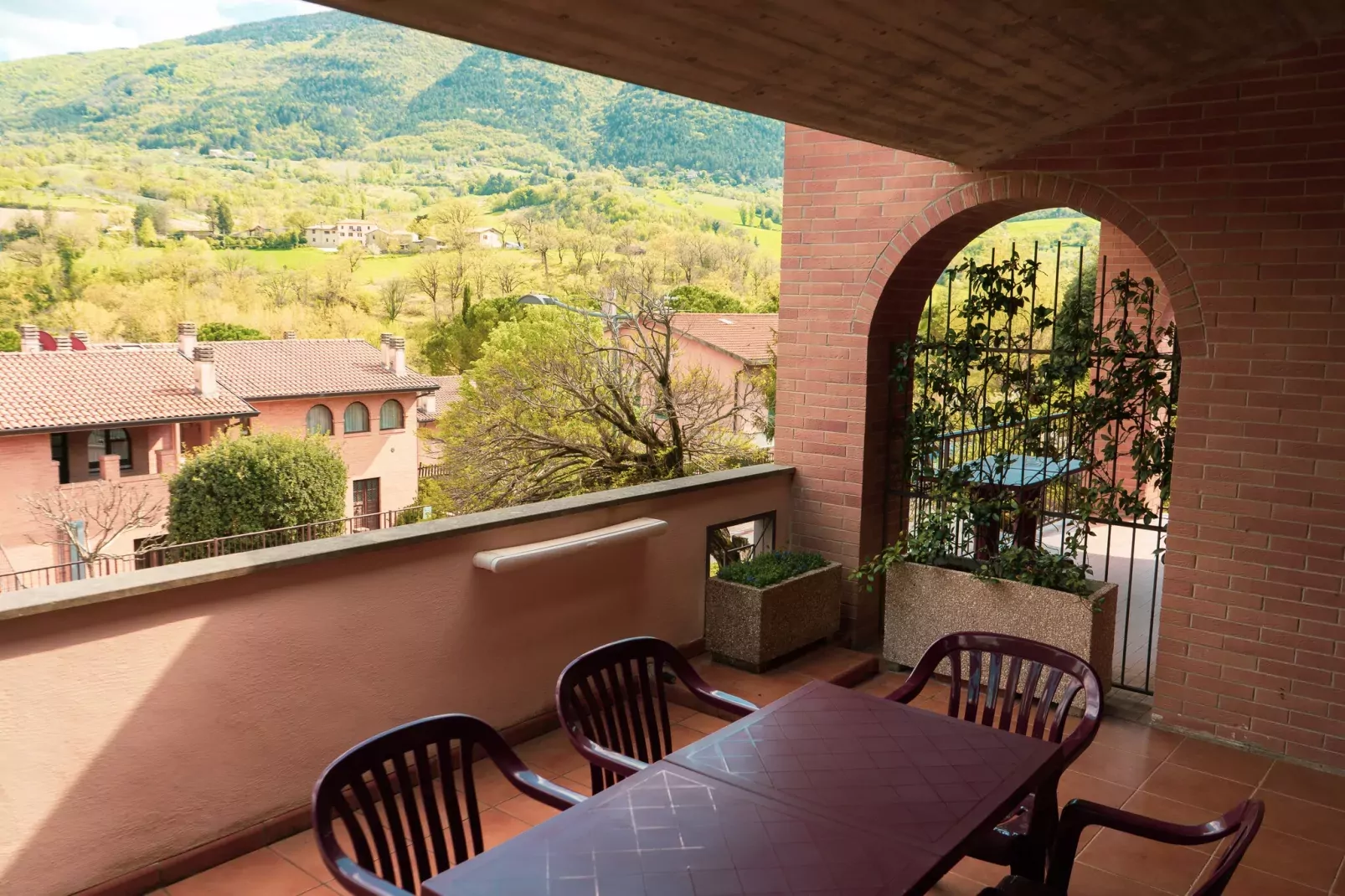 Assisi 6 pax-Terrasbalkon
