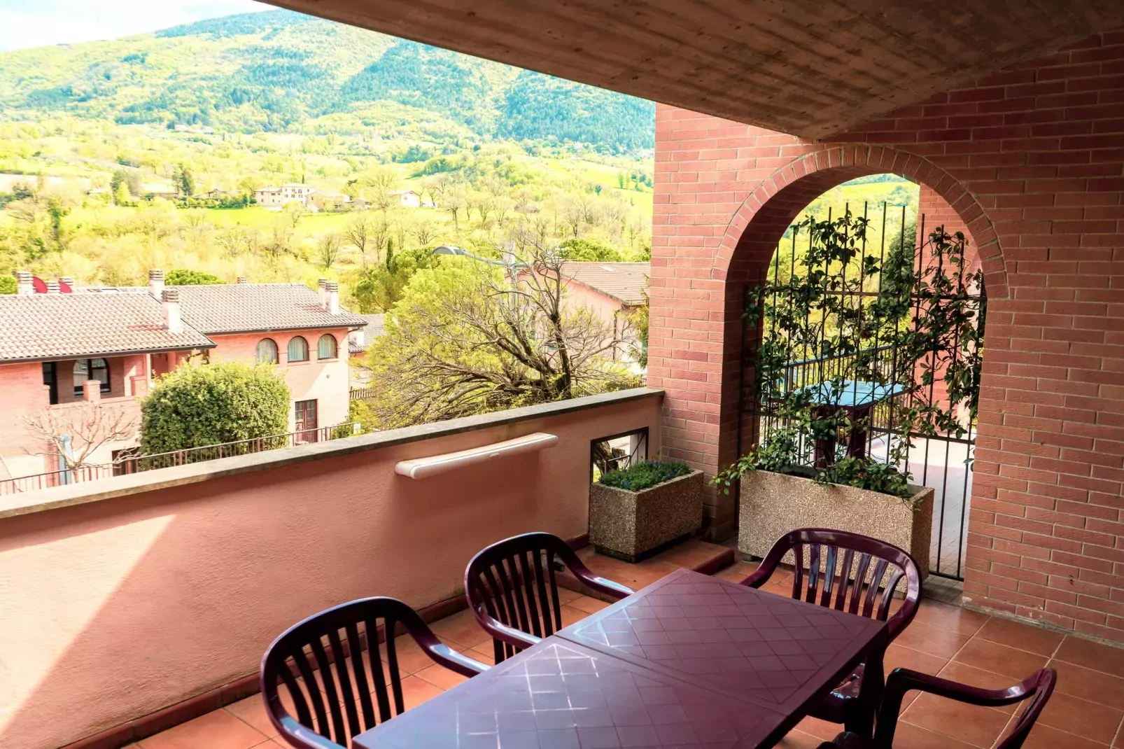 Assisi 6 pax-Terrasbalkon