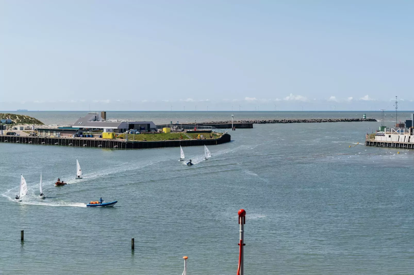 Scheveningen Harbour 40A-Uitzicht zomer