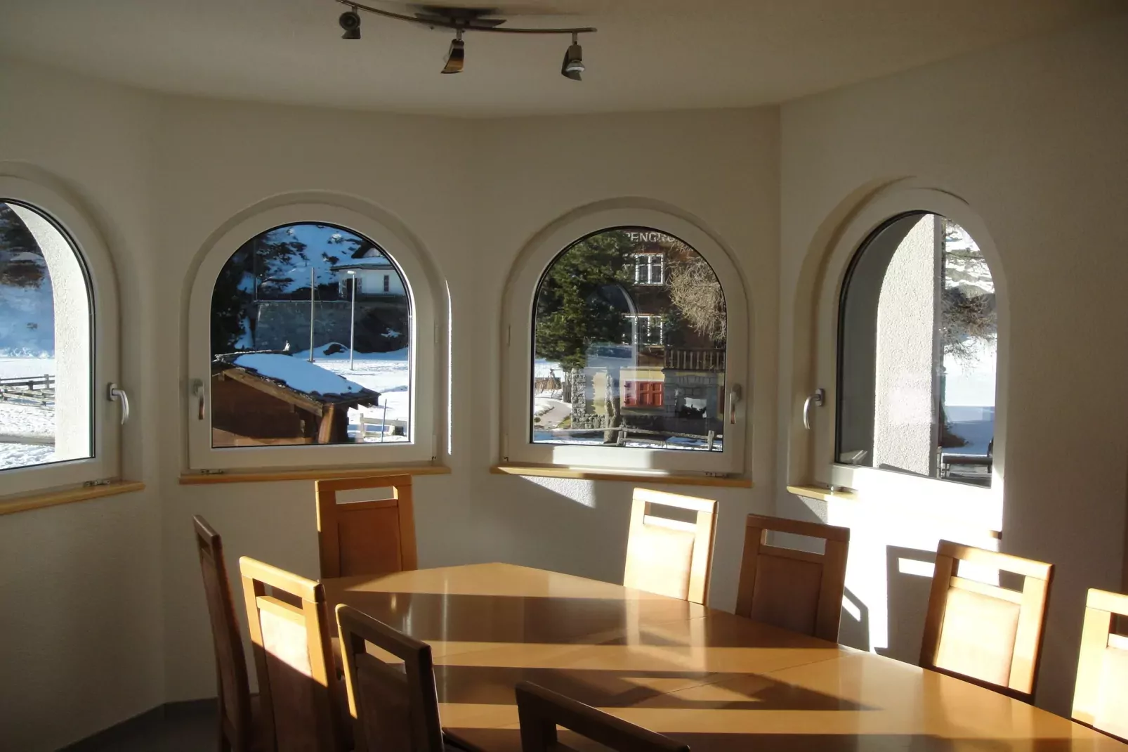 Chalet Sunstar große Wohnung-Eetkamer