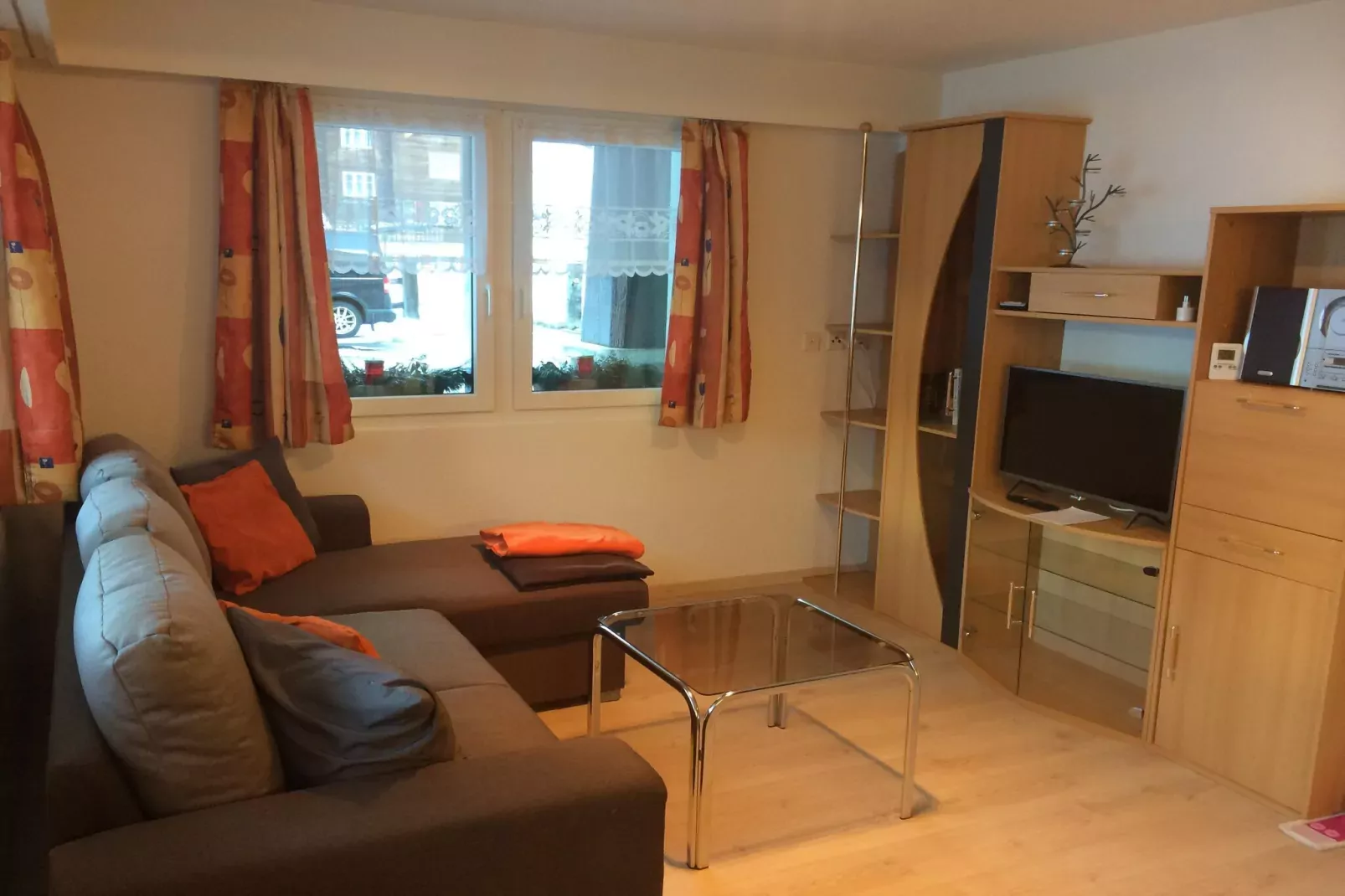Chalet Sunstar kleine Wohnung-Woonkamer