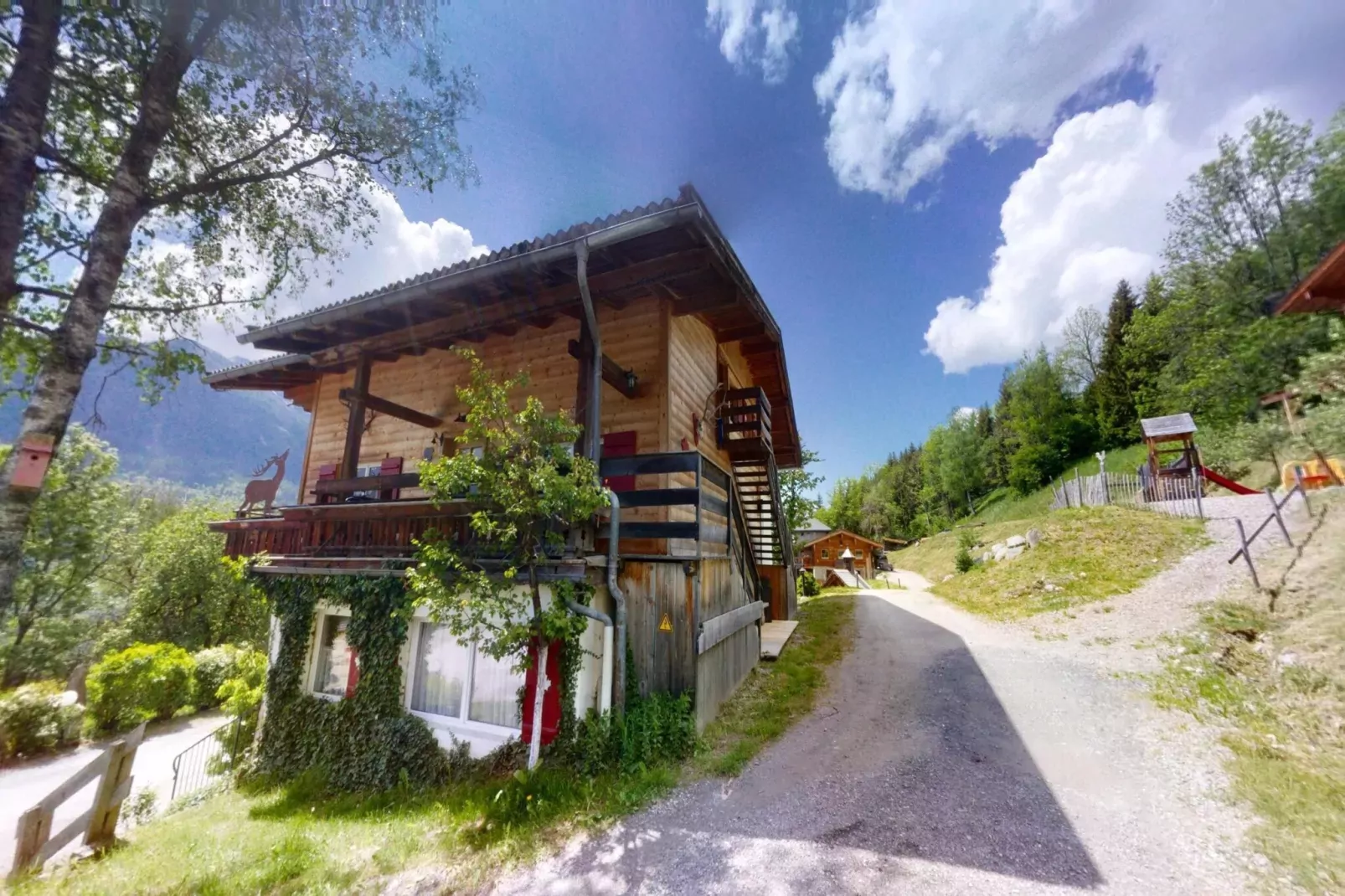 Naturdorf Oberkühnreit-Buitenkant zomer