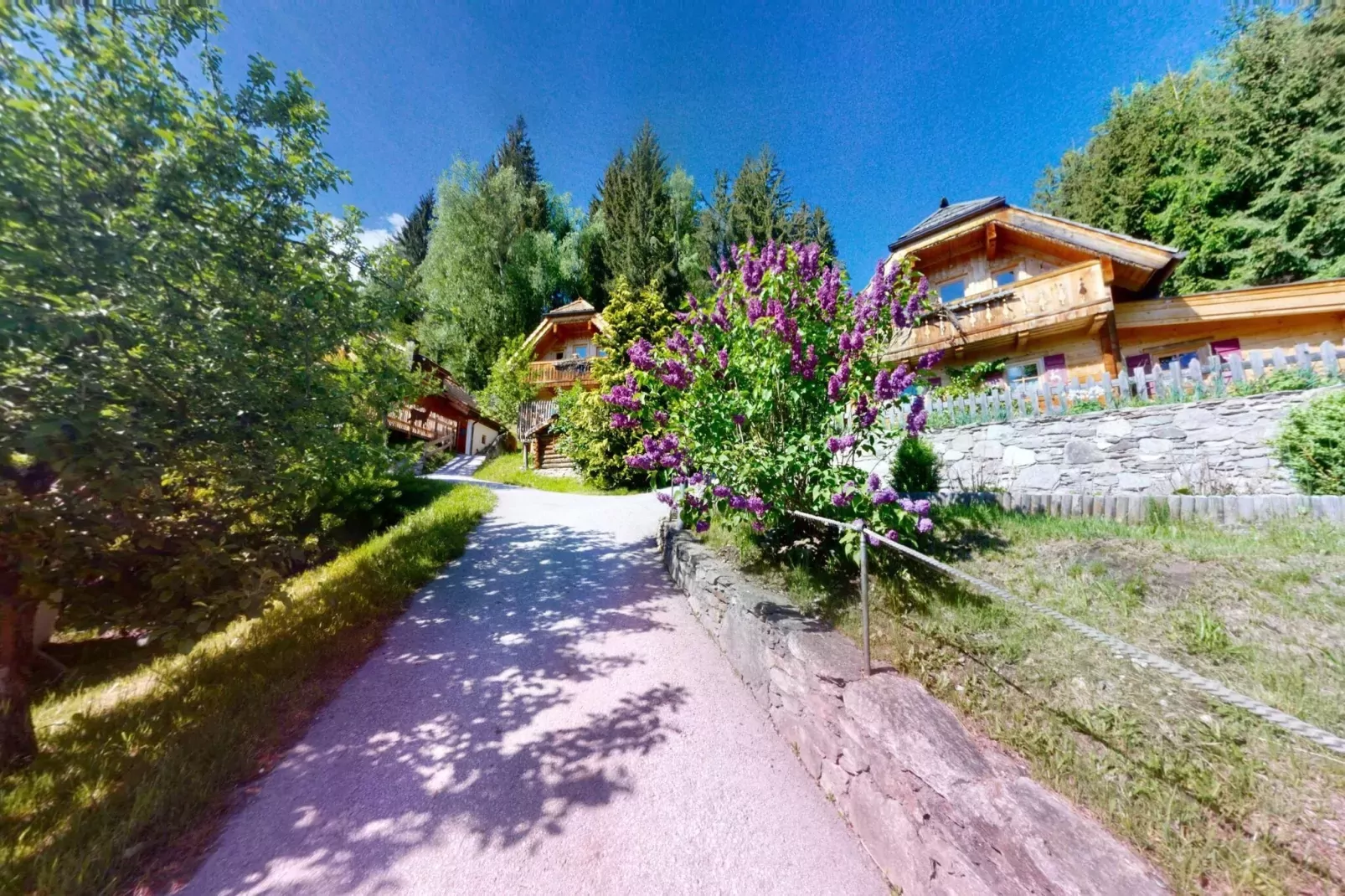 Naturdorf Oberkühnreit-Uitzicht zomer