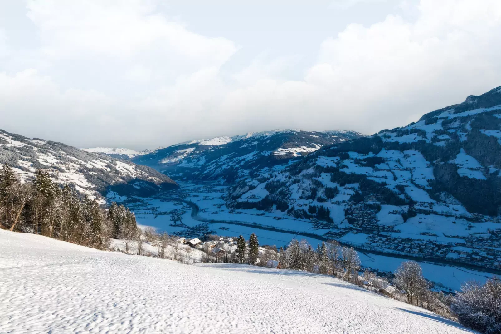 Pfundhof-Gebied winter 1km