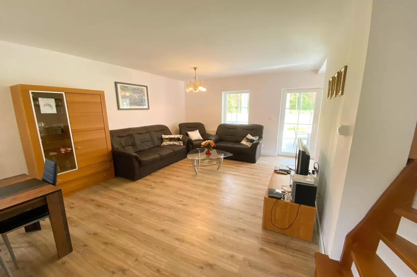 Ferienhaus Kormoran in Nowe Warpno für 10 Personen LUK-Woonkamer