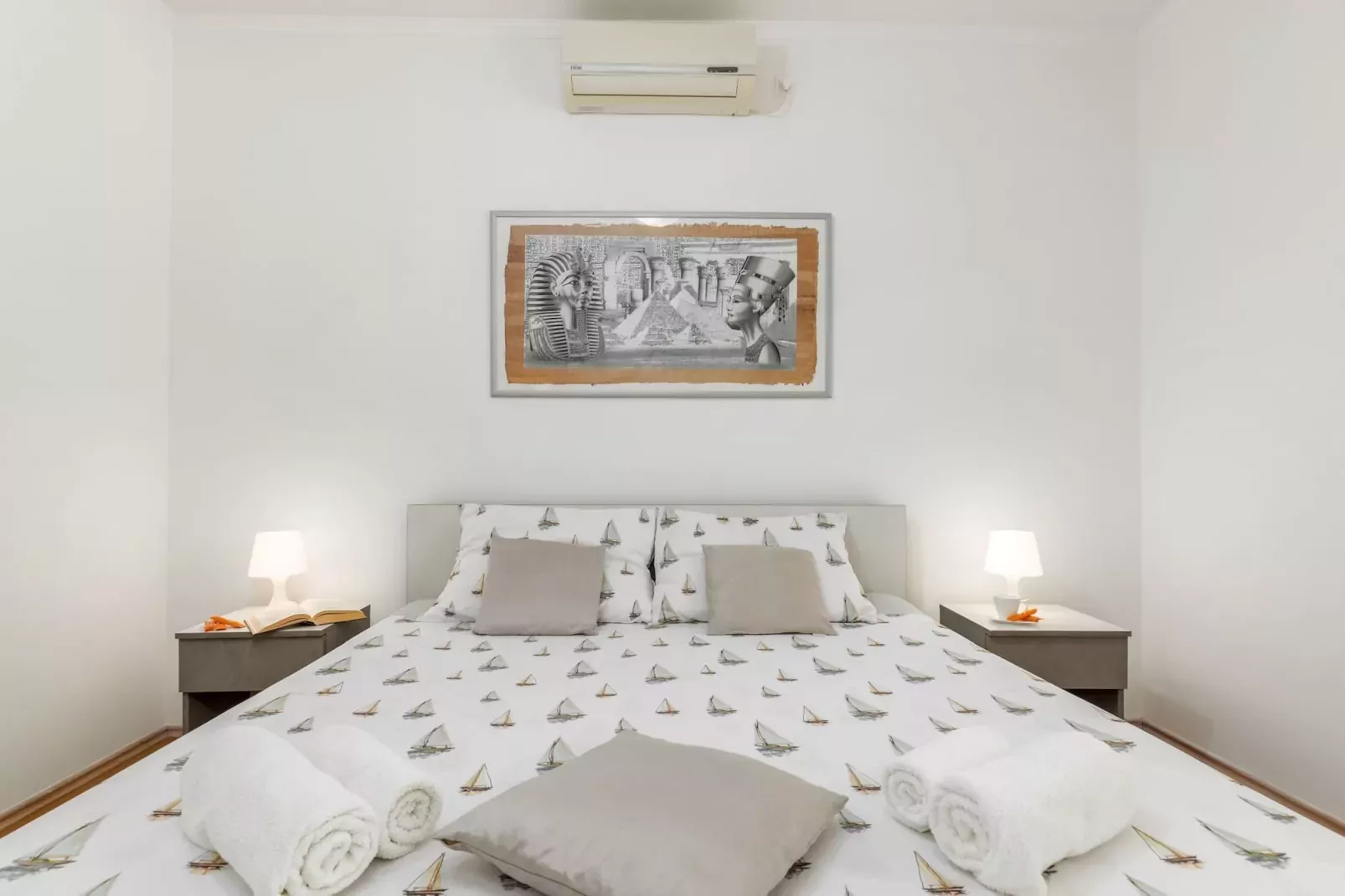 Sabi Relax Zone Apartment - Private Pool & Jacuzzi-Slaapkamer