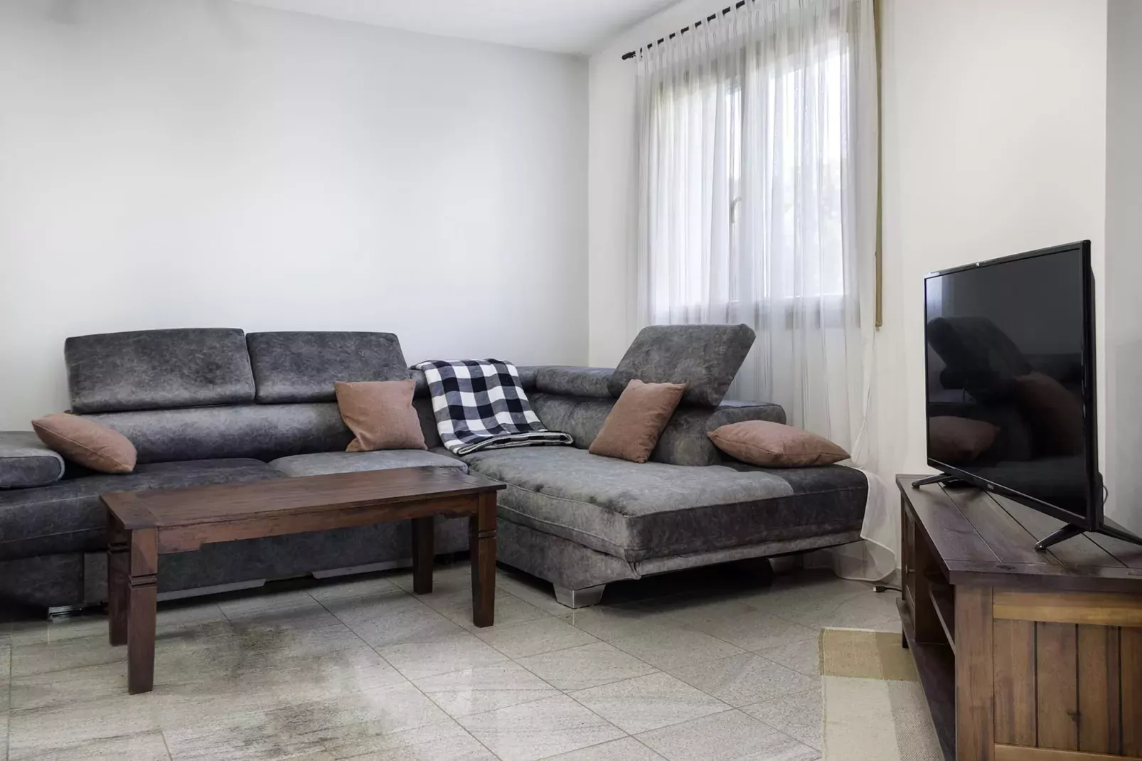 Apartment Banjole - 200 m from the Beach-Woonkamer