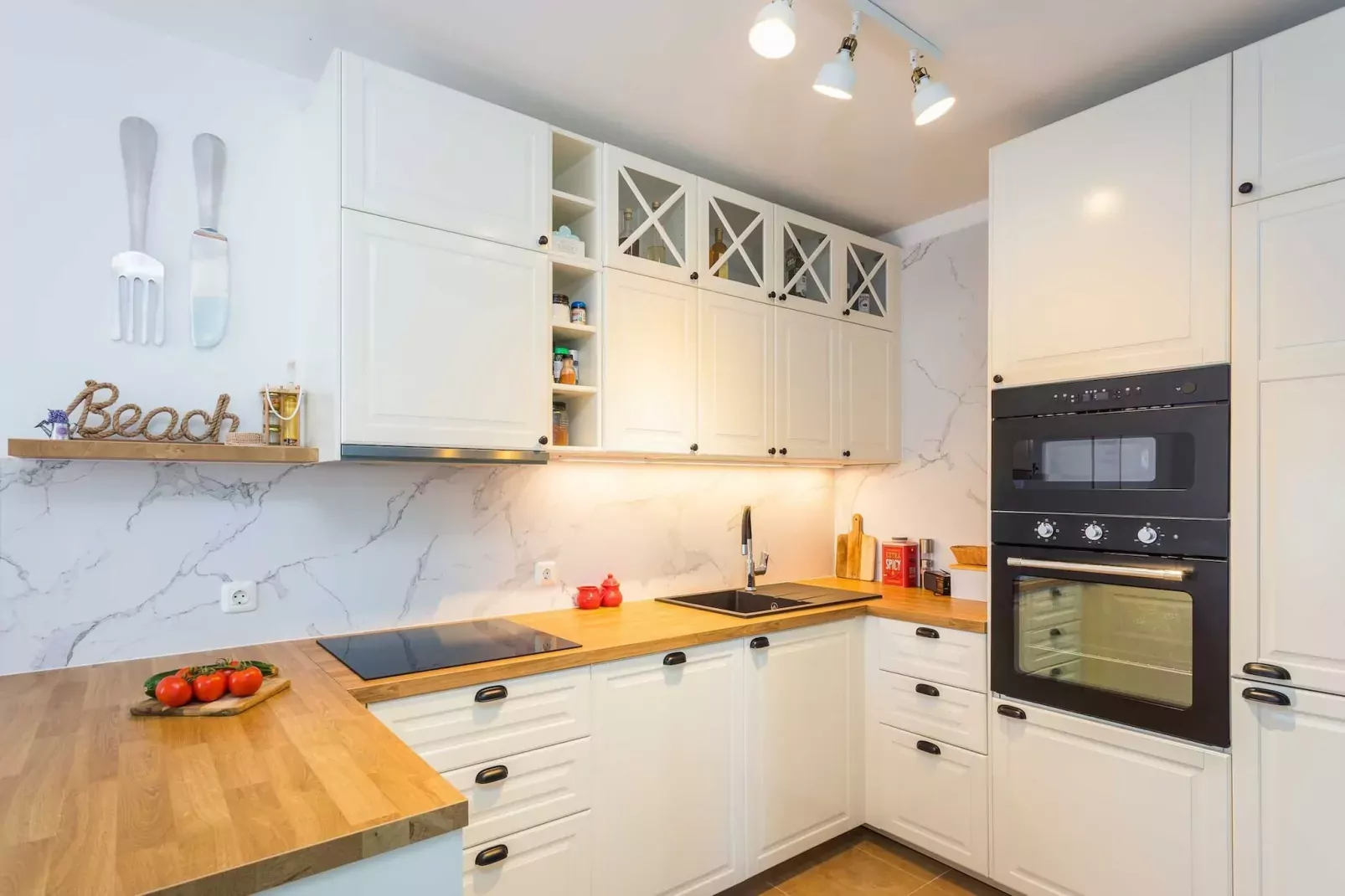 Cesare 1 - Modern Apartment with Shared Pool-Keuken