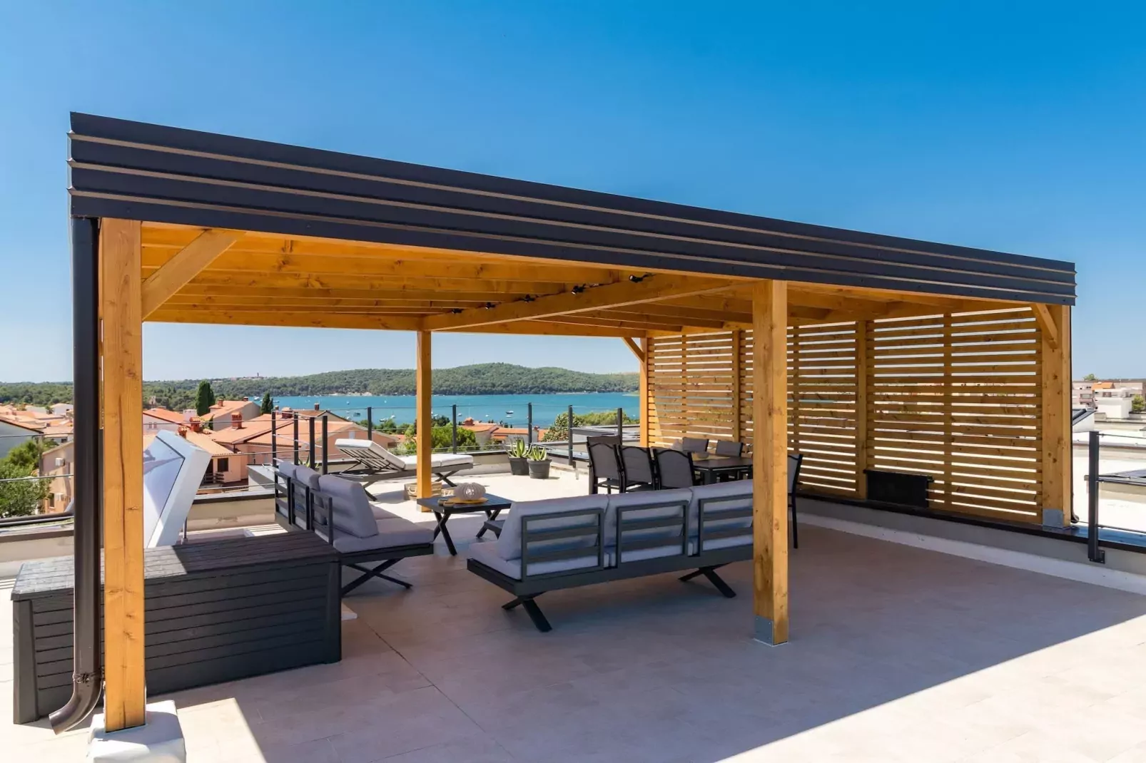 Penthouse Sax with Sea View-Terrasbalkon