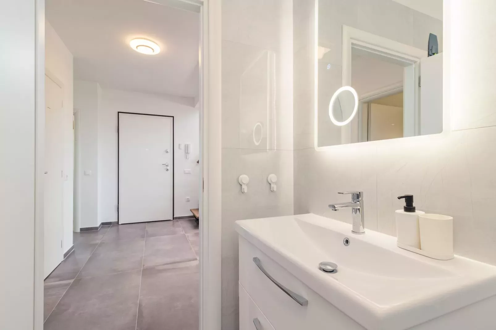 Penthouse Sax with Sea View-Badkamer