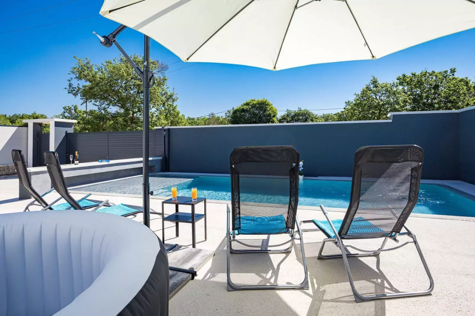 Villa Marsel (4+2) - Private Pool and Jacuzzi-Buitenlucht