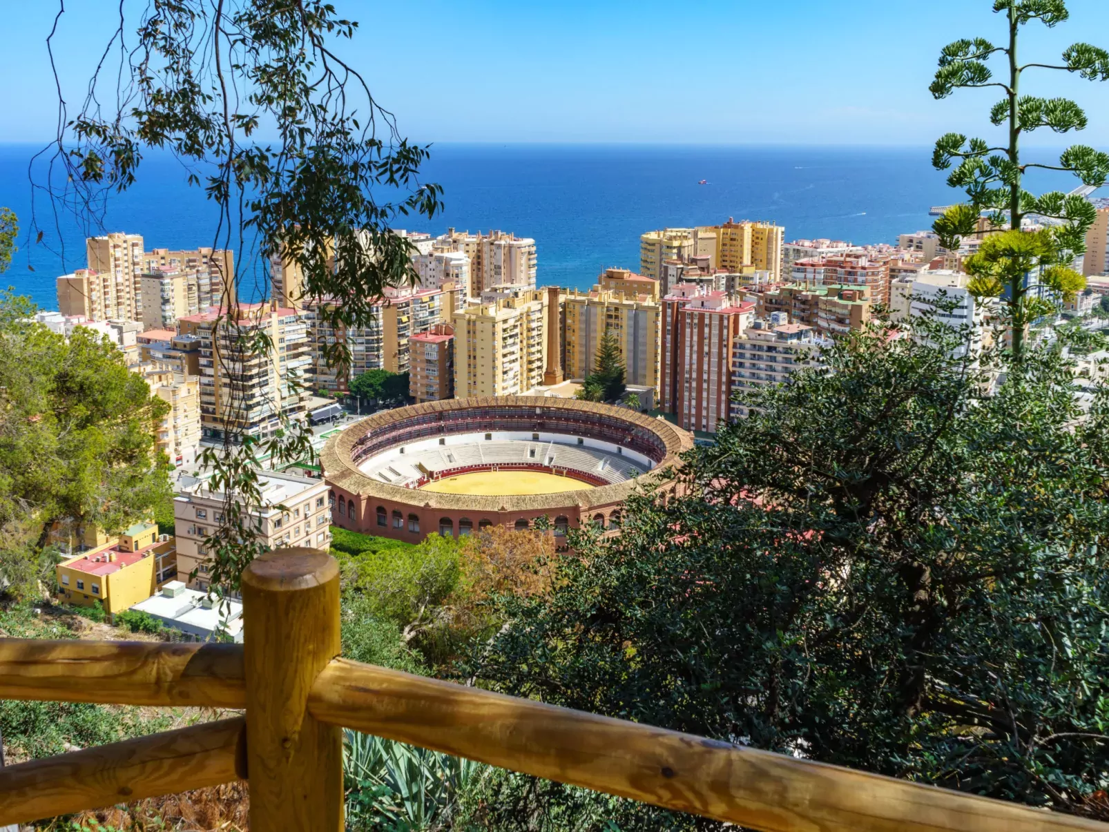 Malaga Pacifico-Omgeving
