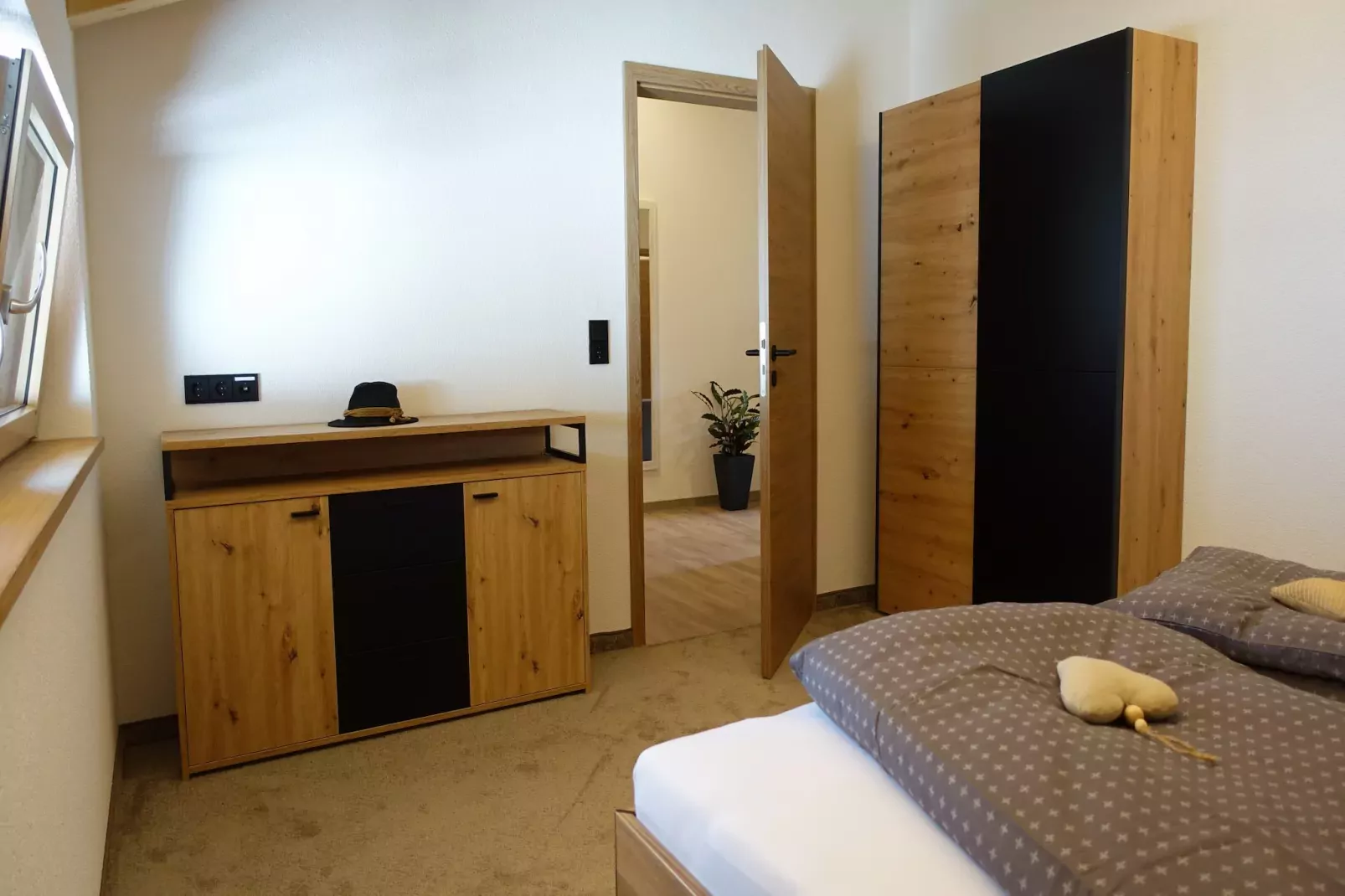 Panoramablick Kaunergrat-Slaapkamer