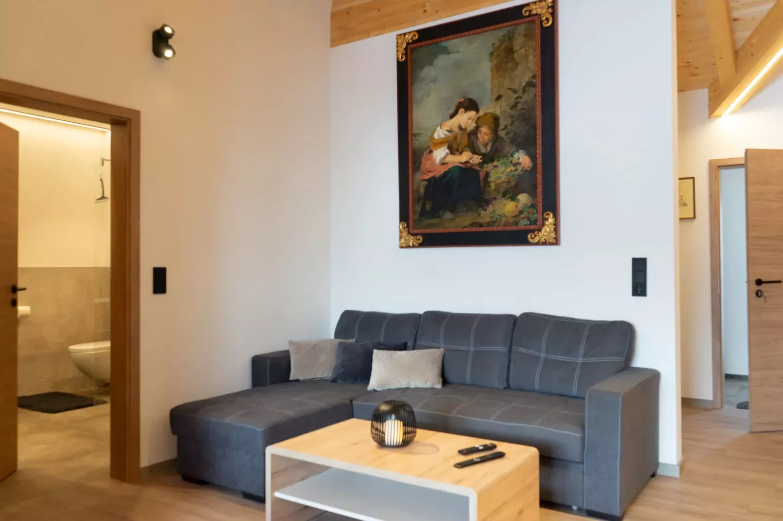 Panoramablick Kaunergrat-Woonkamer
